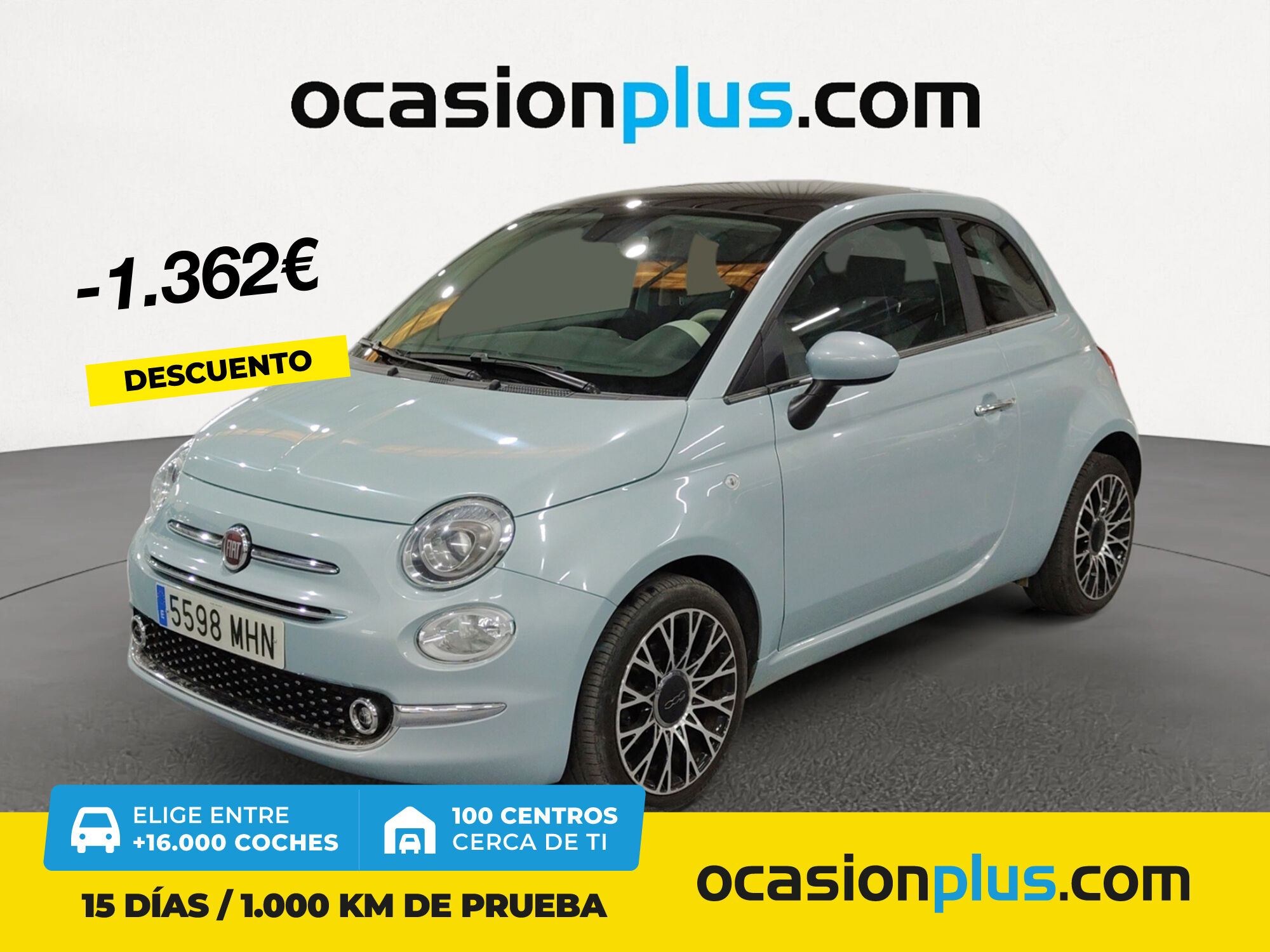 FIAT 500 (1.0 Hybrid Dolcevita 51 kW (70 CV)) en Madrid