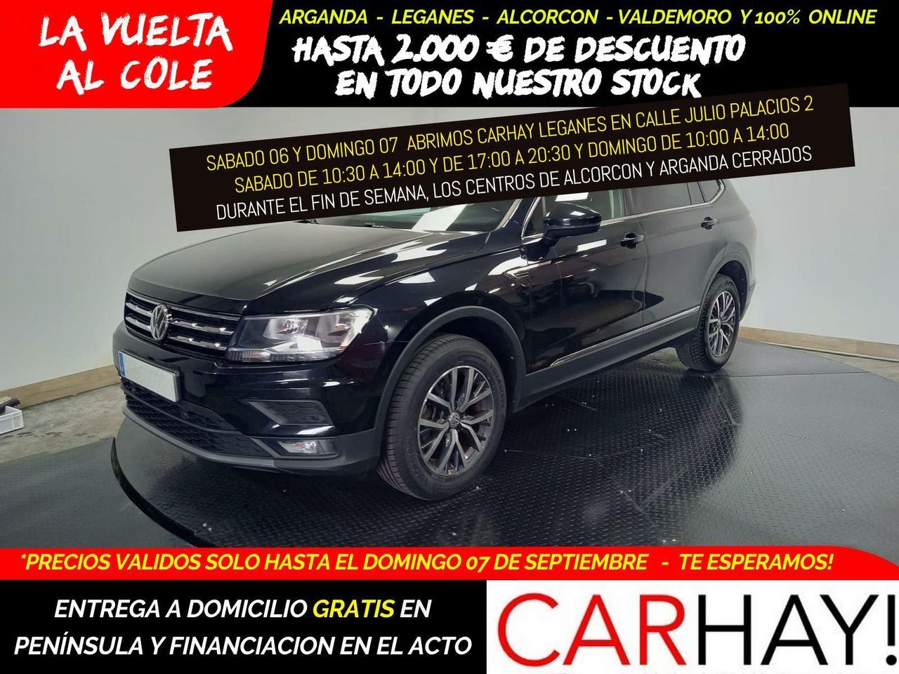VOLKSWAGEN Tiguan (ALLSPACE 2.0 TDi SCR 7plazas DSG) en Madrid