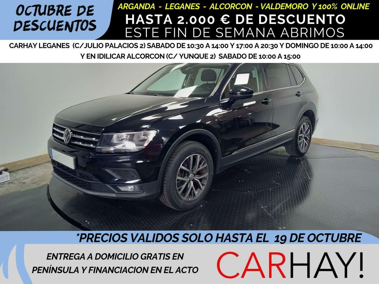 VOLKSWAGEN Tiguan (ALLSPACE 2.0 TDi SCR 7plazas DSG) en Madrid