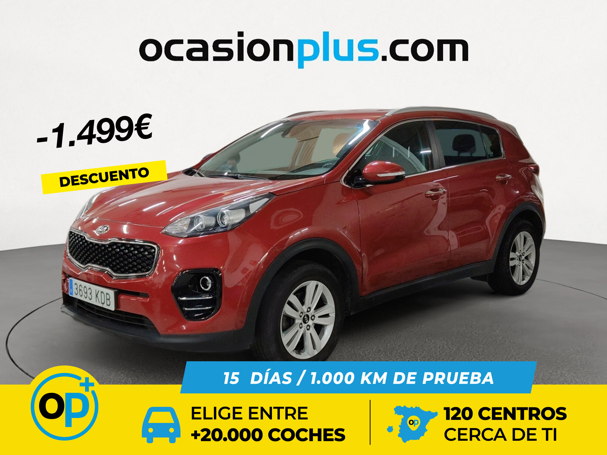 KIA Sportage (1.6 GDi x-Tech17 4x2 97 kW (132 CV)) en Madrid