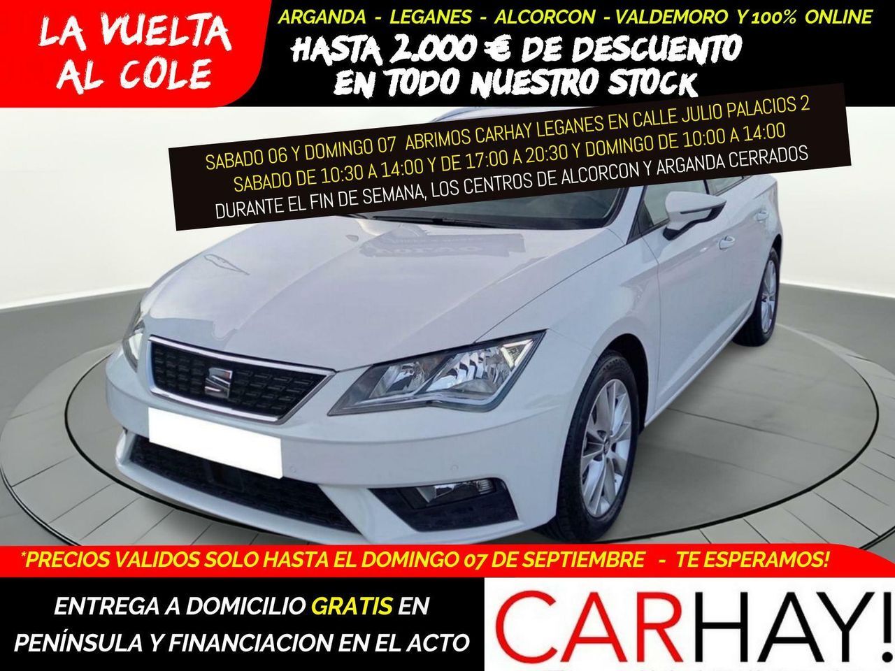 SEAT León (St 1.6 Tdi 85 kw(115cv) St&sp Style) en Madrid