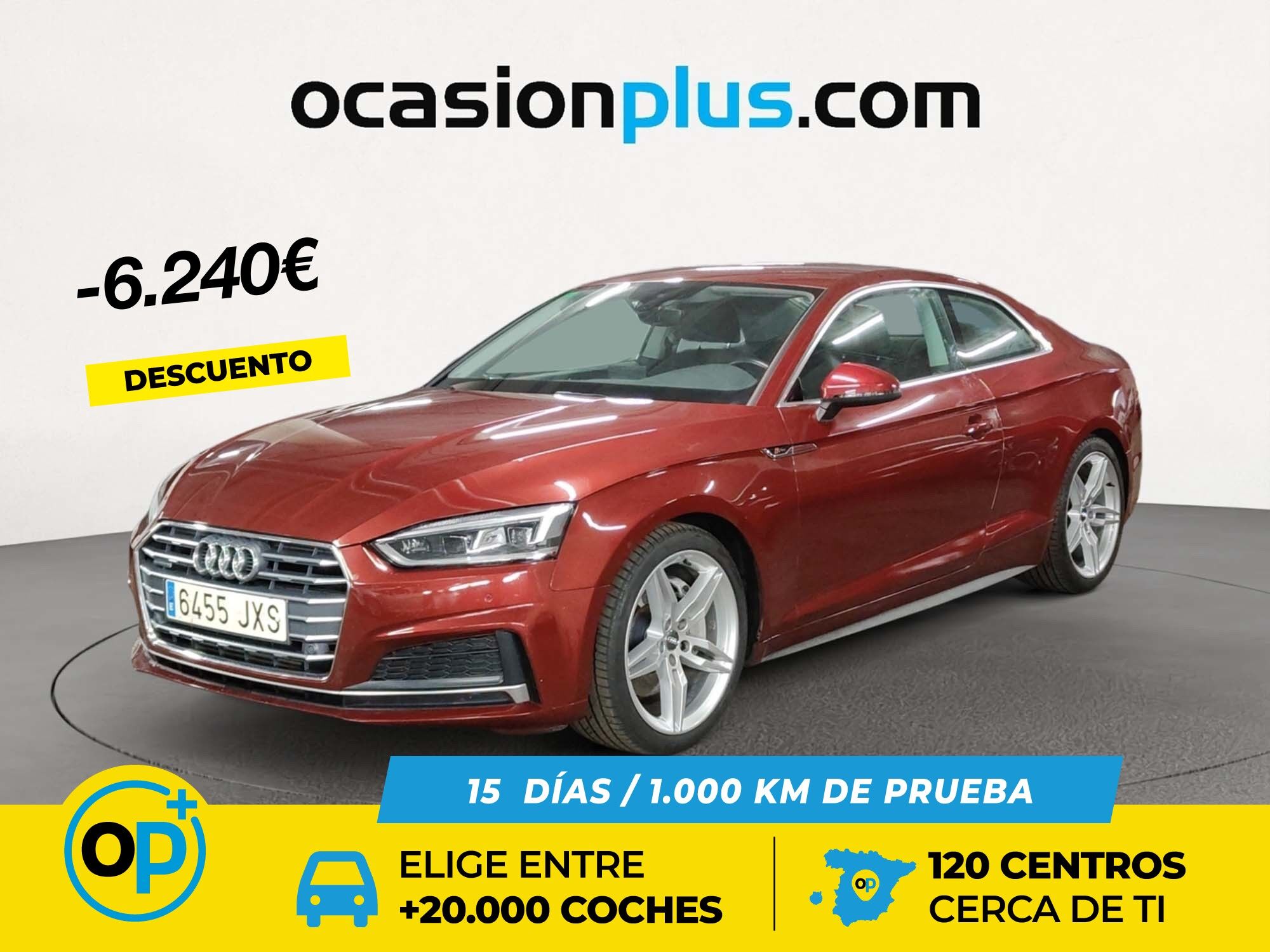AUDI A5 (S line 2.0 TFSI quattro 185 kW (252 CV) S tronic) en Madrid