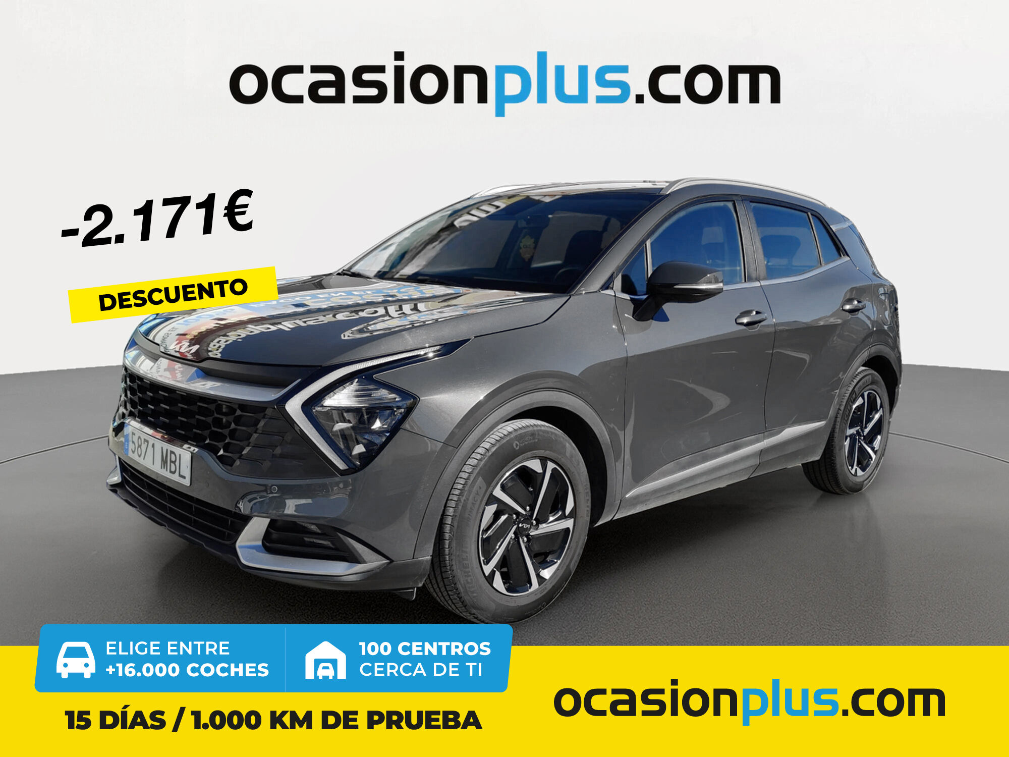 KIA Sportage (1.6 T-GDi MHEV Drive 4x2 110 kW (150 CV)) en Madrid