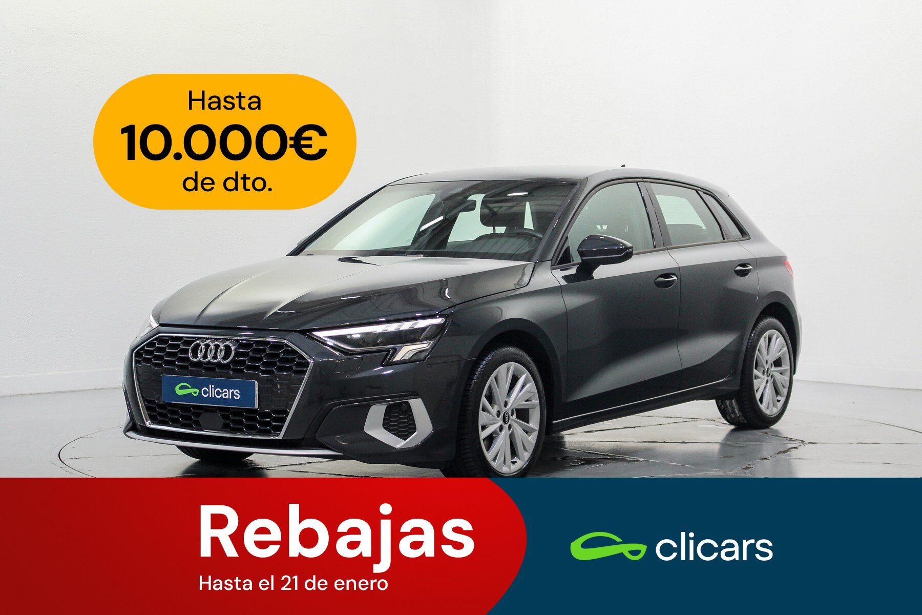 AUDI A3 (A3 Sportback 30 TFSI Advanced S tronic) en Madrid