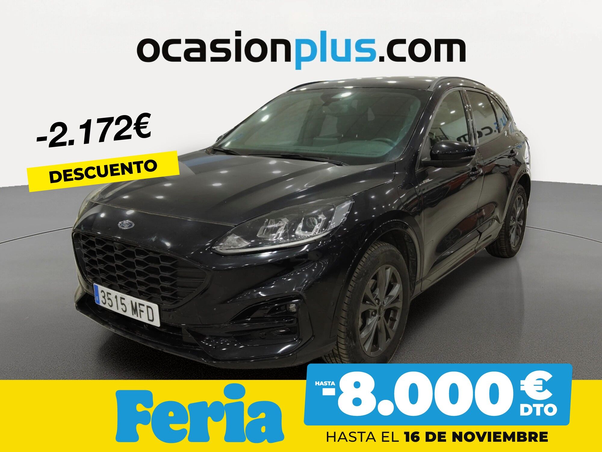 FORD Kuga (2.5 Duratec PHEV ST-Line Auto 165 kW (225 CV)) en Madrid