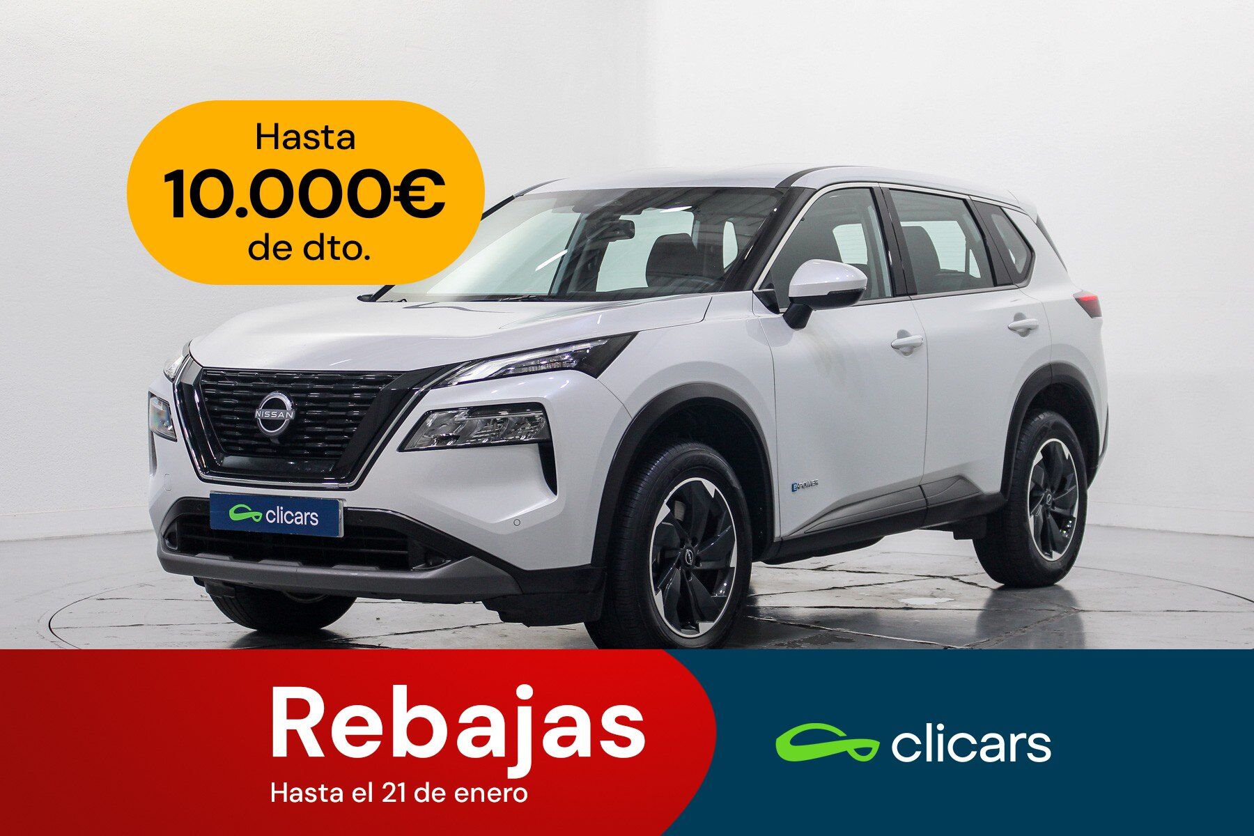 NISSAN X-Trail (X-Trail 1.5 e-Power Acenta e-4orce 4x4 7pl. 158kW) en Madri