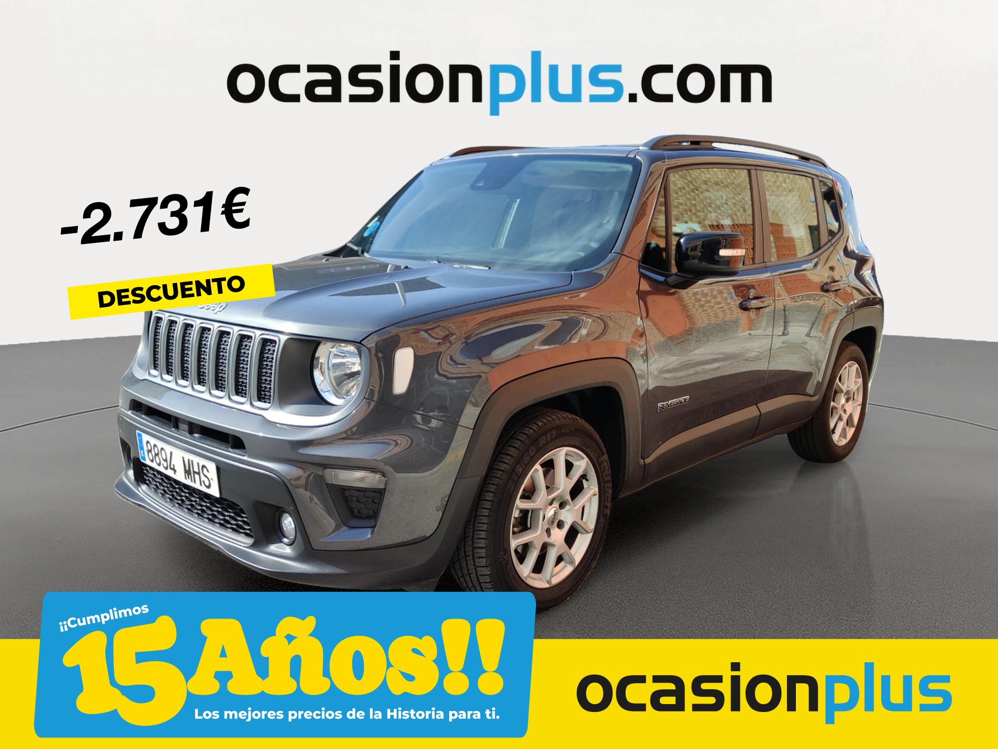 JEEP Renegade (eHybrid 1.5 Limited ATX 96 kW (130 CV)) en Madrid