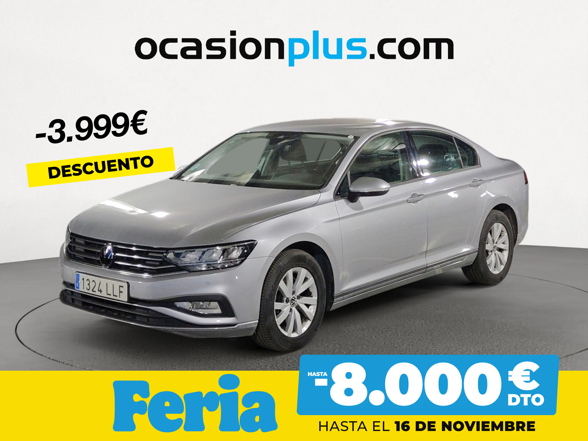 VOLKSWAGEN Passat (Business 2.0 TDI 90 kW (122 CV) DSG) en Madrid