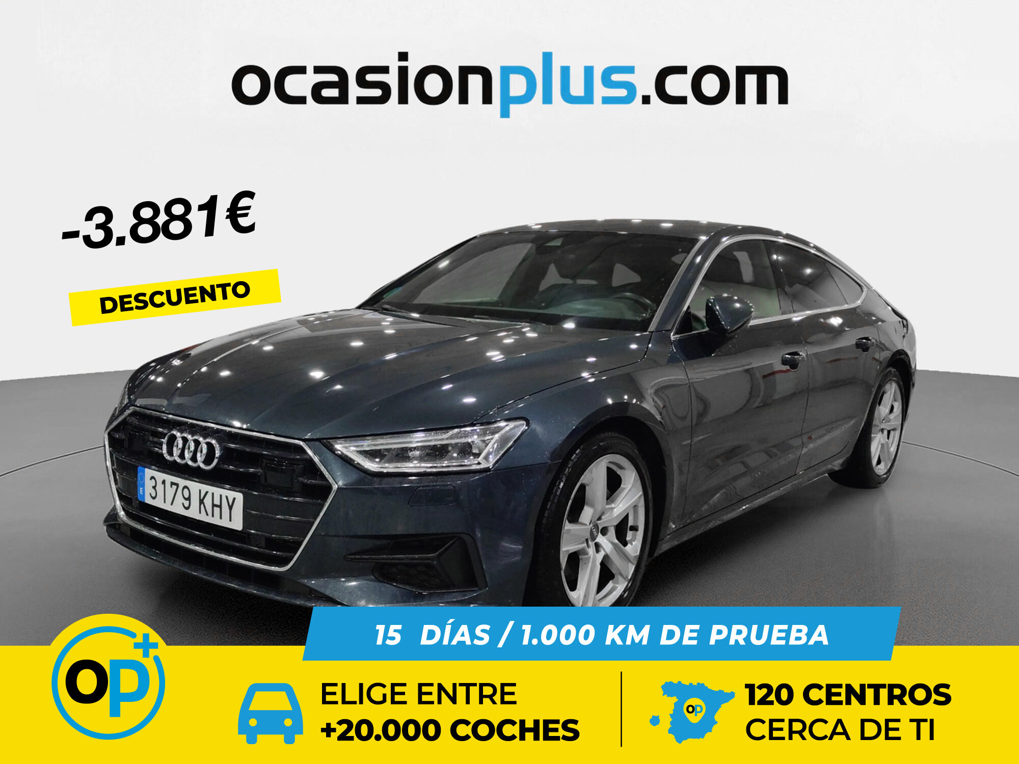 AUDI A7 (50 TDI quattro 210 kW (286 CV) tiptronic) en Madrid