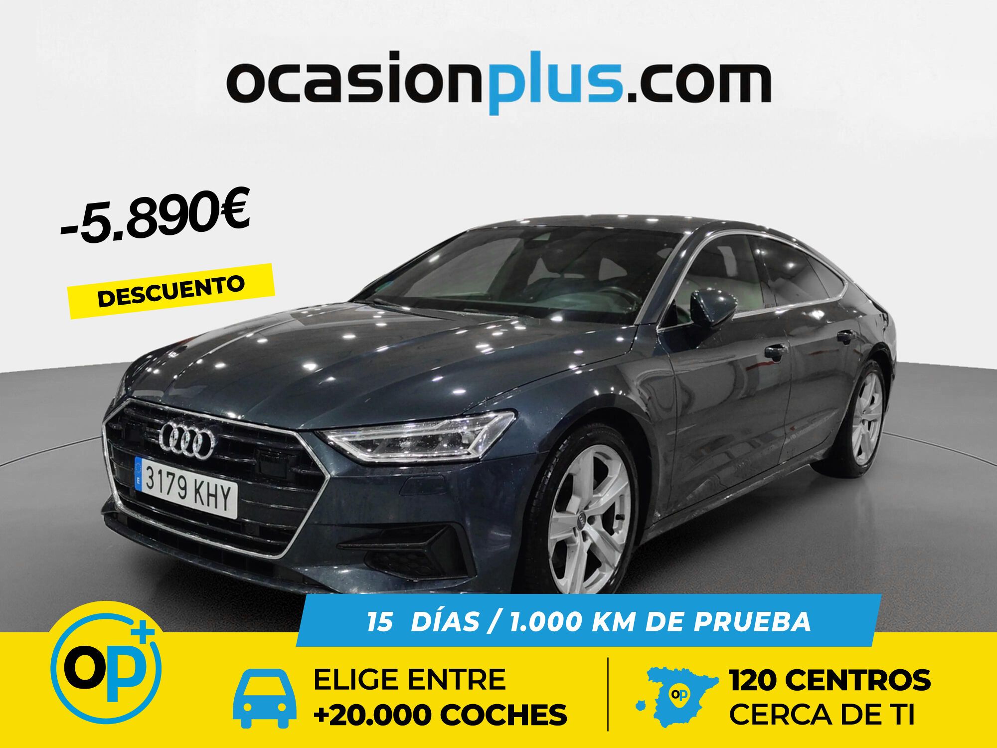 AUDI A7 (50 TDI quattro 210 kW (286 CV) tiptronic) en Madrid