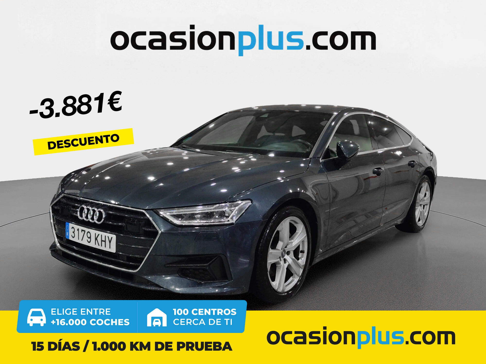 AUDI A7 (50 TDI quattro 210 kW (286 CV) tiptronic) en Madrid