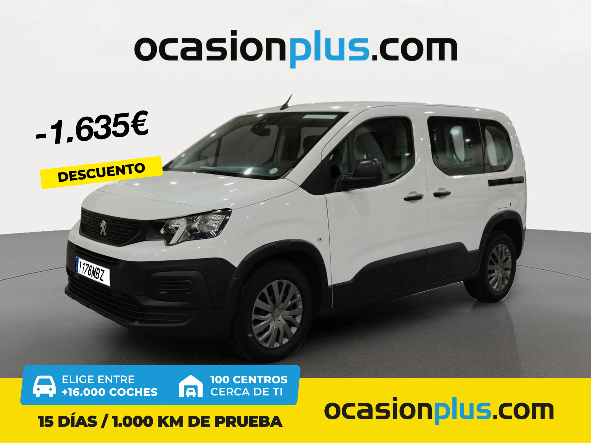 PEUGEOT Rifter (BlueHDi 100 Active Pack Standard 73 kW (100 CV)) en Madrid