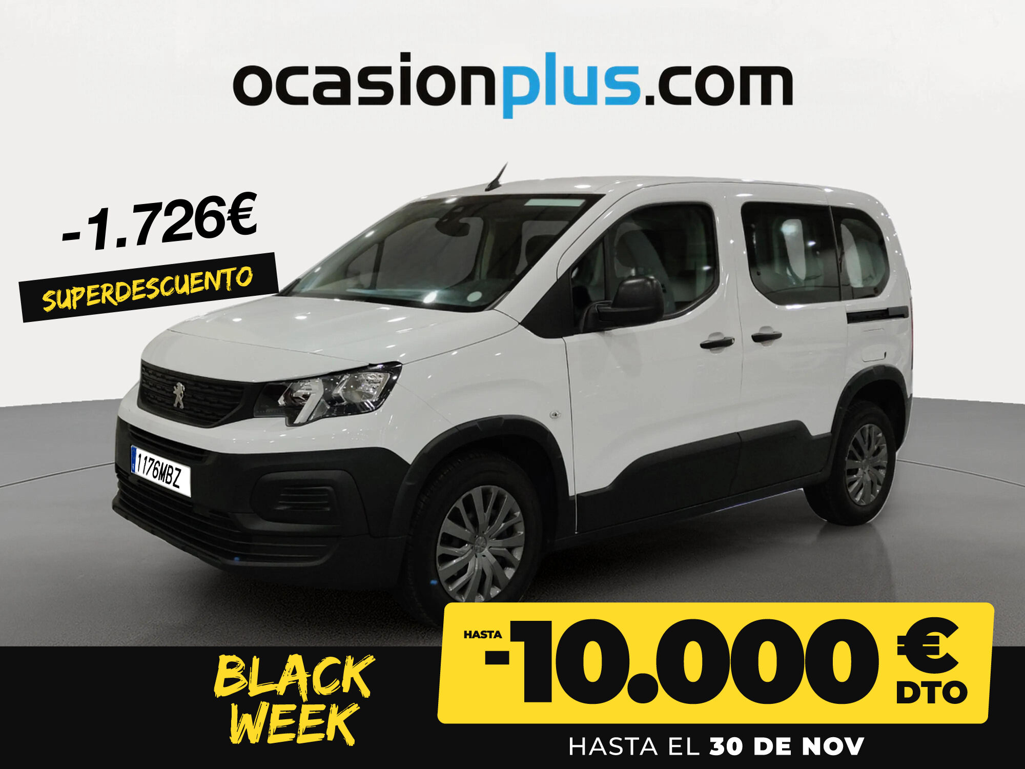 PEUGEOT Rifter (BlueHDi 100 Active Pack Standard 73 kW (100 CV)) en Madrid