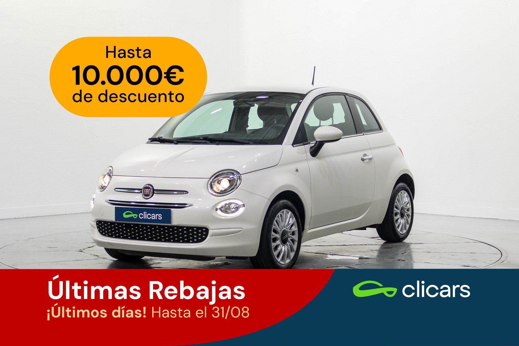 FIAT 500 (500 1.2 Lounge) en Madrid