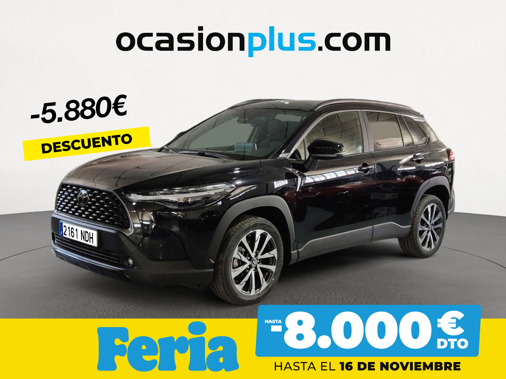 TOYOTA Corolla Cross (2.0l Style Plus 145 kW (197 CV)) en Madrid