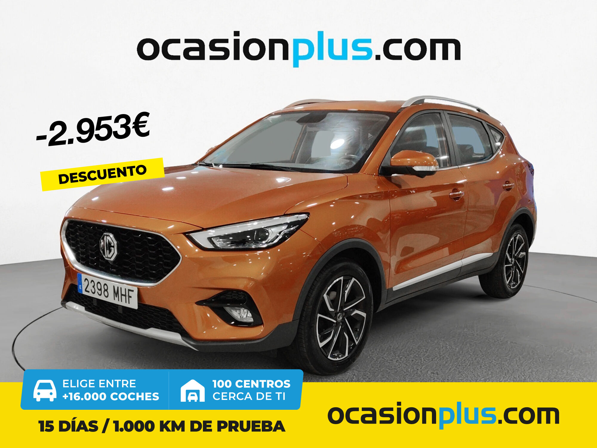 MG ZS (1.0T Luxury Auto 82 kW (111 CV)) en Madrid