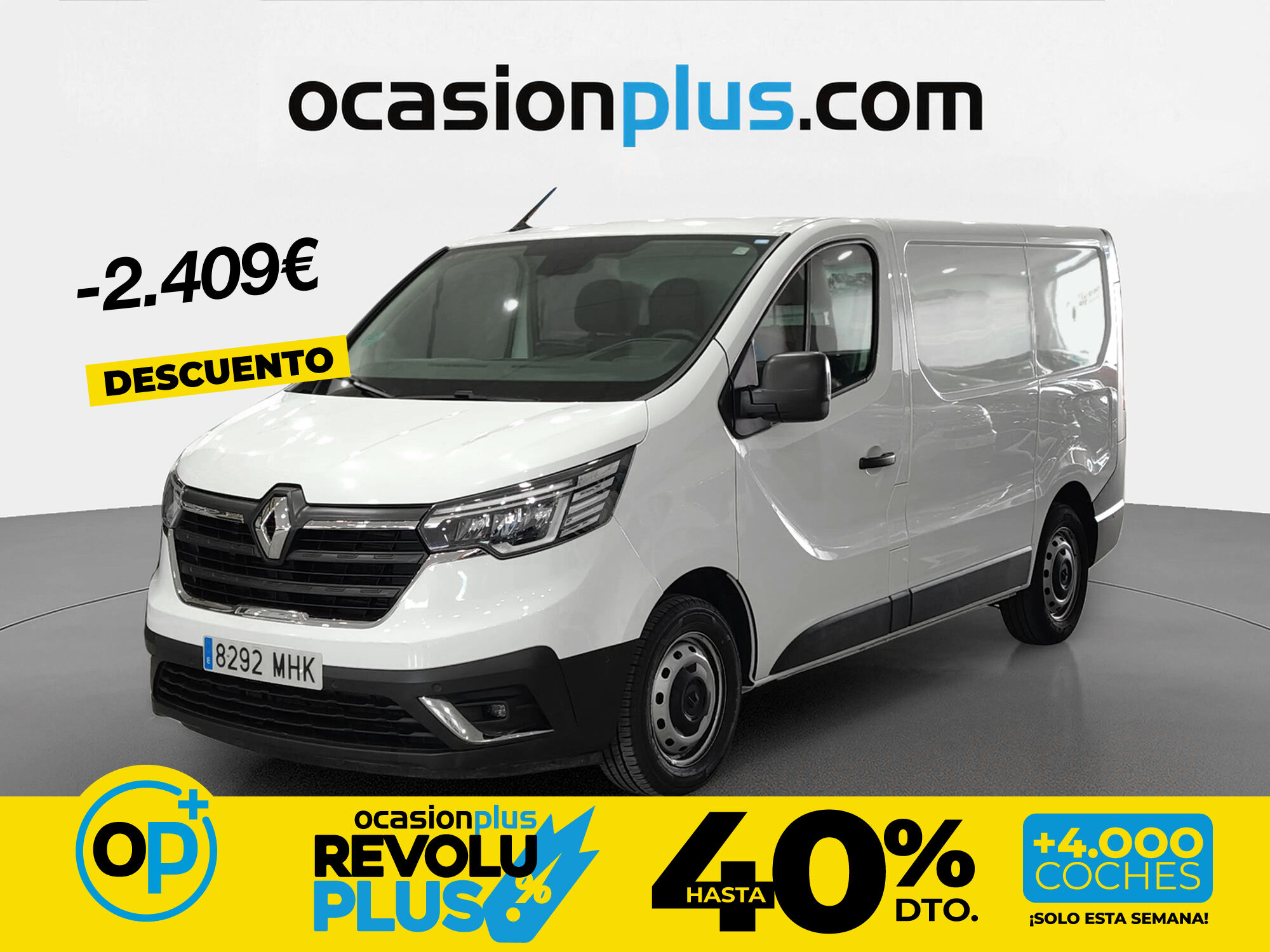 Foto del RENAULT Trafic Furgón L2H1 BluedCi 96kW CU aumentada