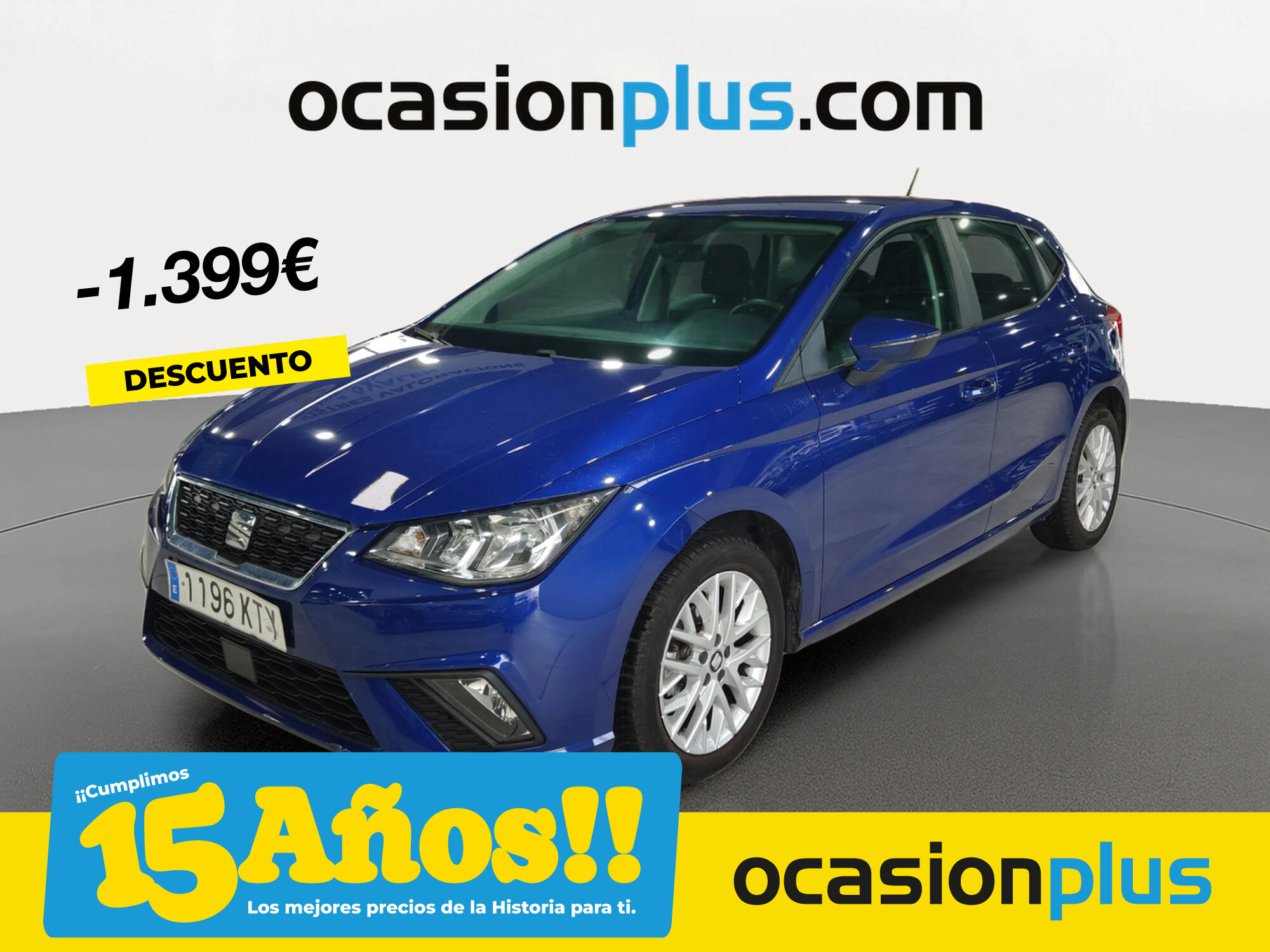 SEAT Ibiza (1.0 MPI Style Plus 59 kW (80 CV)) en Madrid