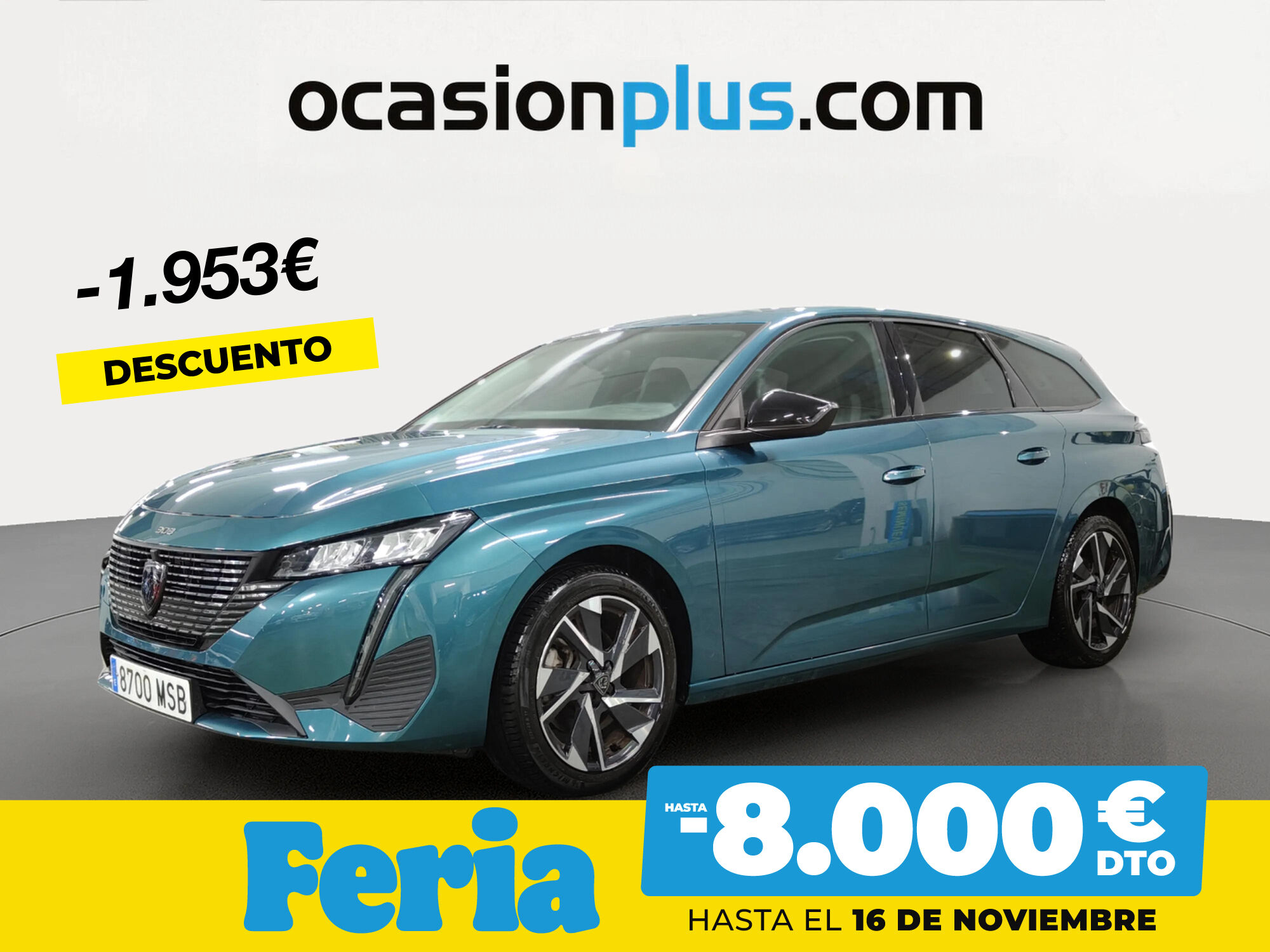 PEUGEOT 308 (PureTech 130 S&S Allure 96 kW (130 CV)) en Madrid