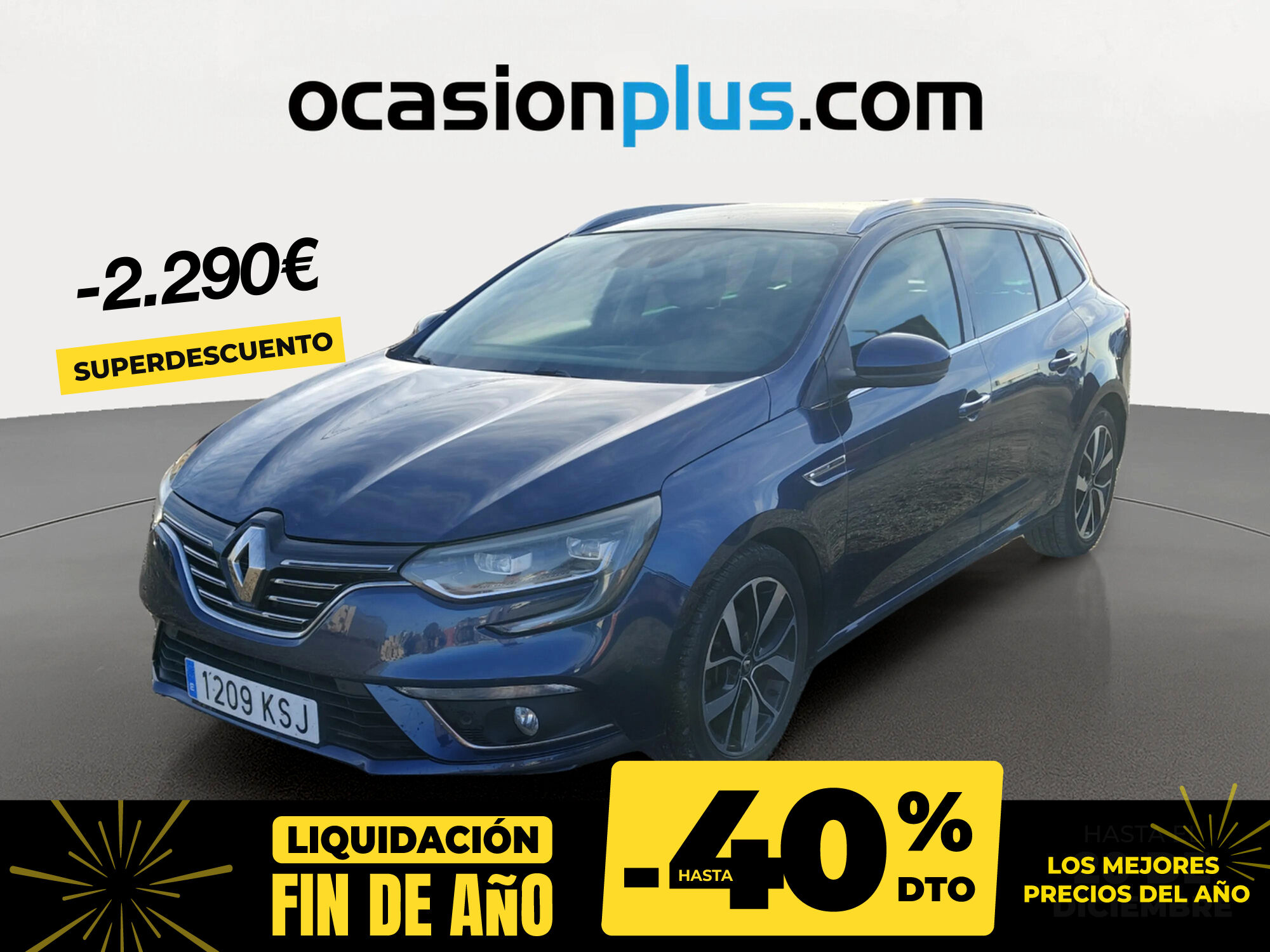 RENAULT Mégane (Sport Tourer Bose Blue dCi 85 kW (115 CV)) en Madrid