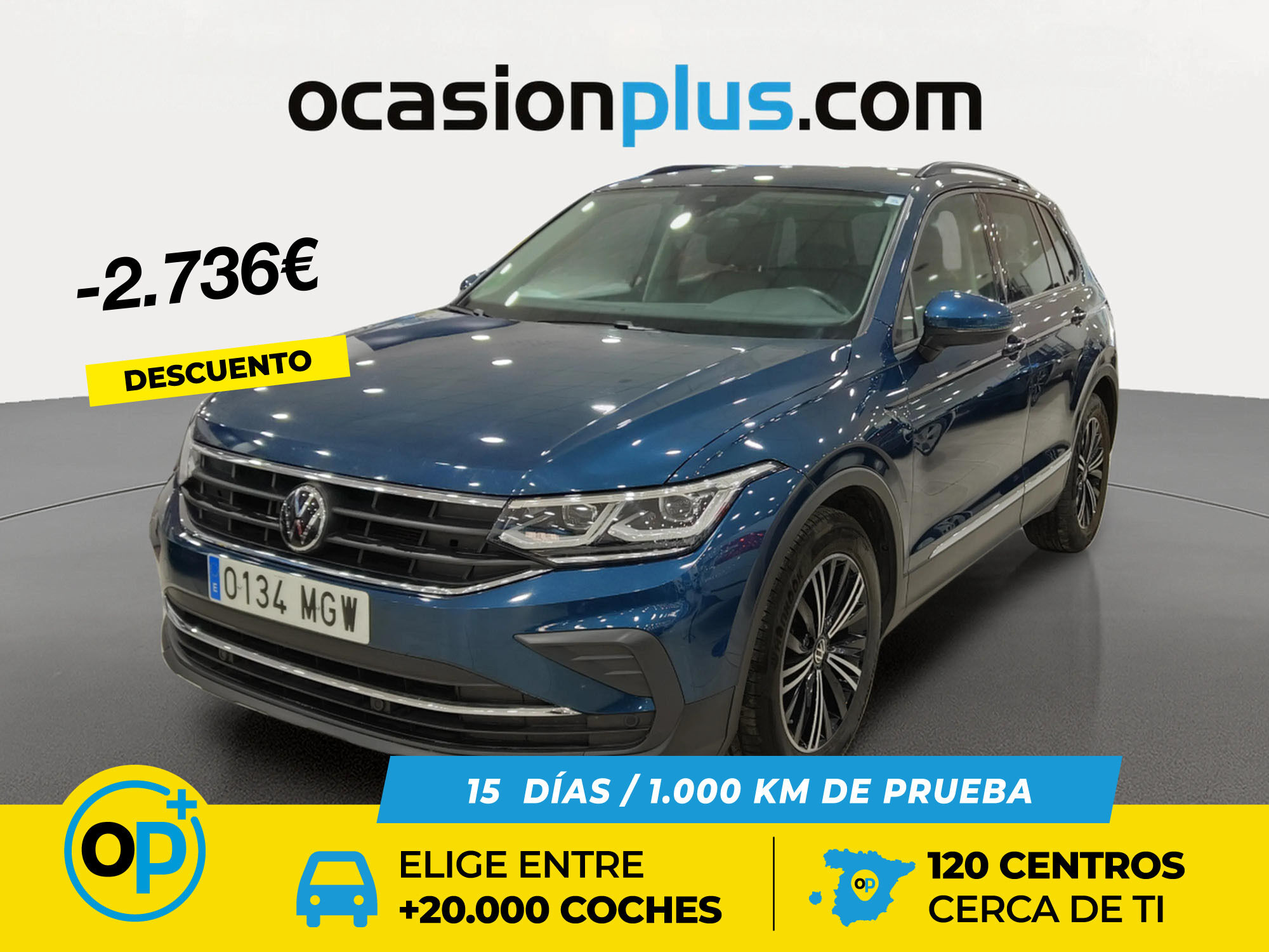 VOLKSWAGEN Tiguan (Life 1.5 TSI 110 kW (150 CV) DSG) en Madrid