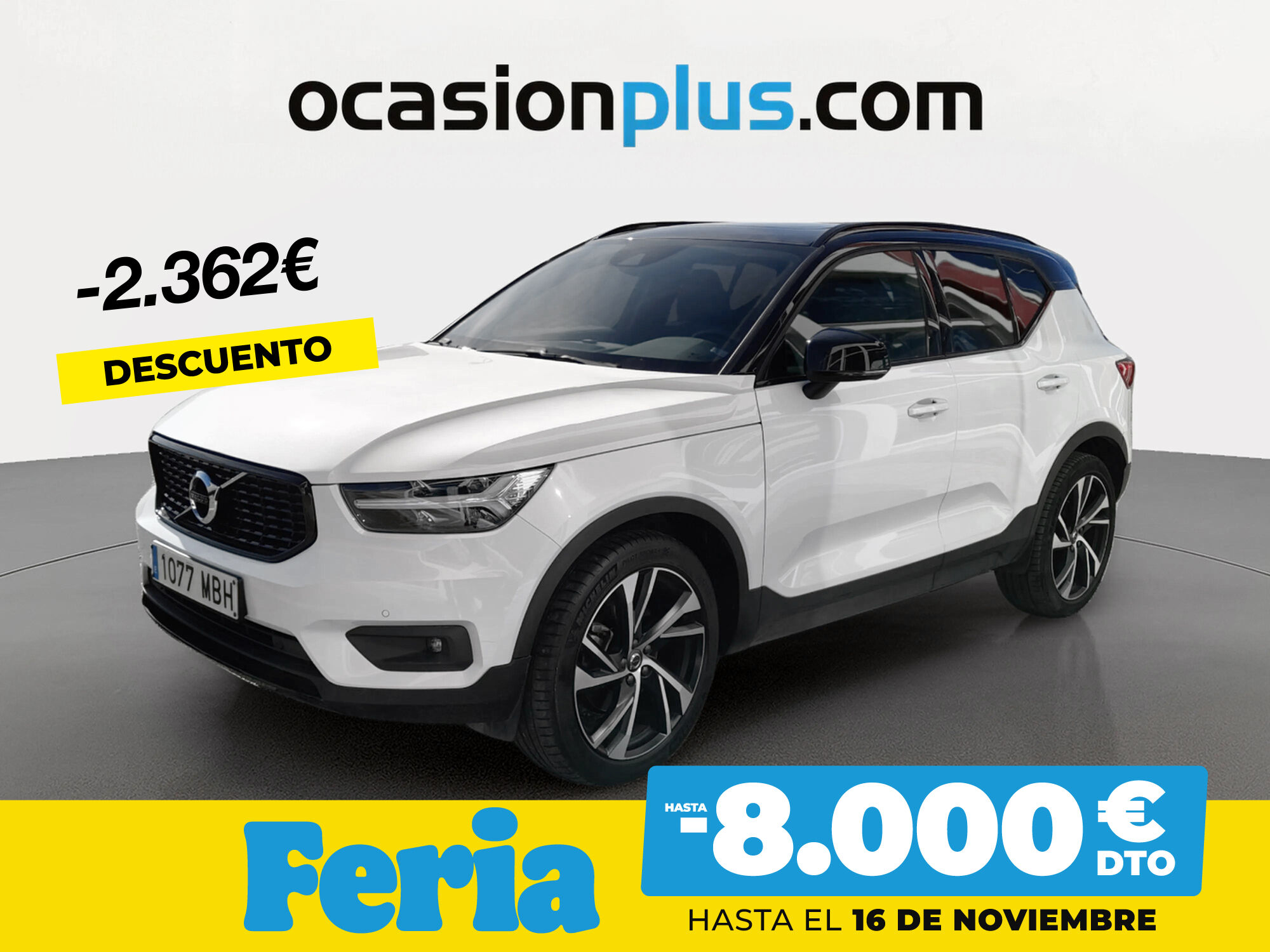 VOLVO XC40 (T4 R-Design Auto 140 kW (190 CV)) en Madrid