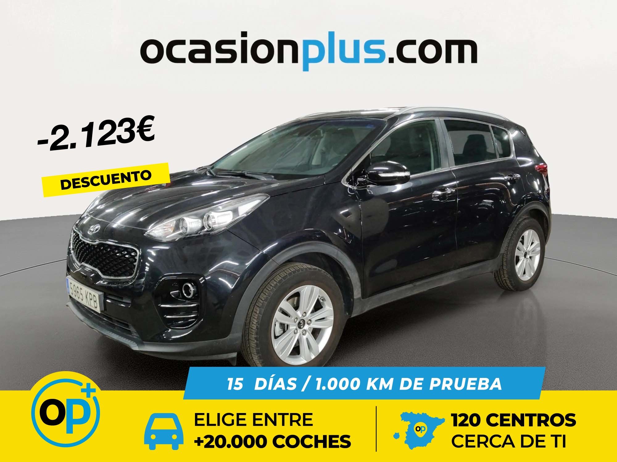 KIA Sportage (1.6 GDi Concept Plus 4x2 97 kW (132 CV)) en Madrid