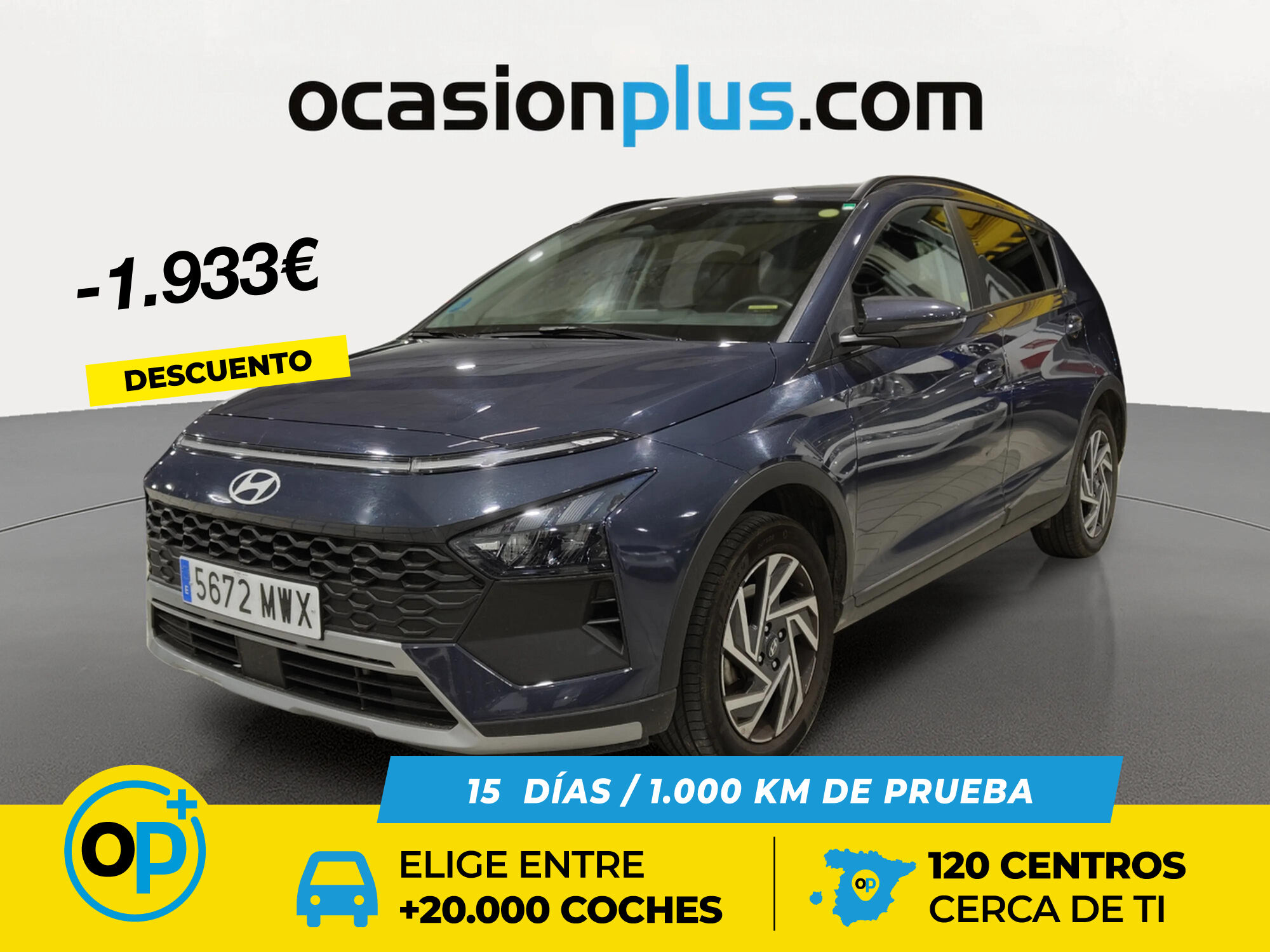 HYUNDAI Bayon (1.0 TGDI 48V Maxx 74 kW (100 CV)) en Madrid