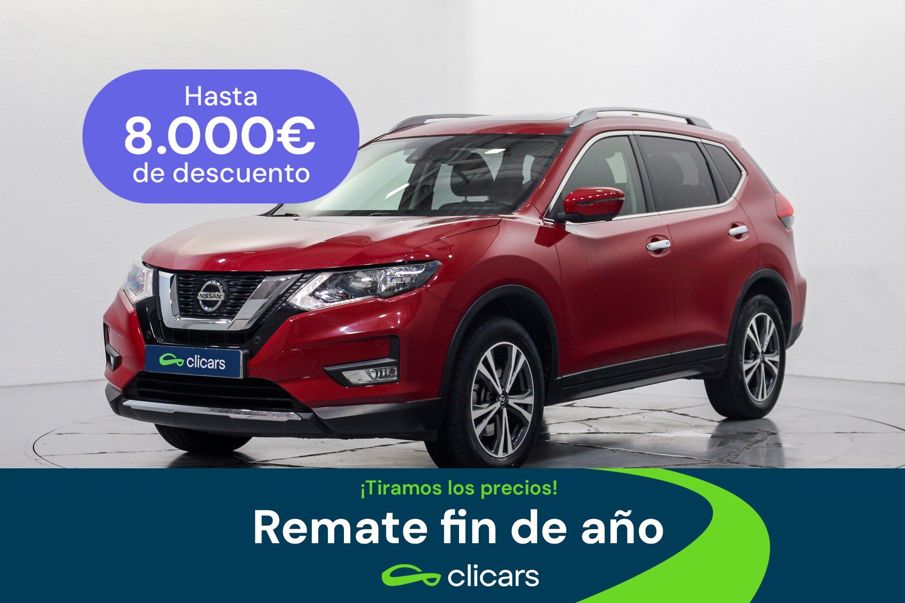 NISSAN X-Trail (X-Trail 1.7 dCi N-Connecta 4x2 CVT 7 pl.) en Madrid