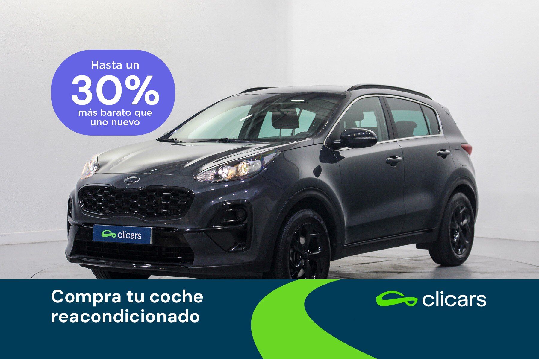 Foto del KIA Sportage 1.6 MHEV Black Edition 4x2 136
