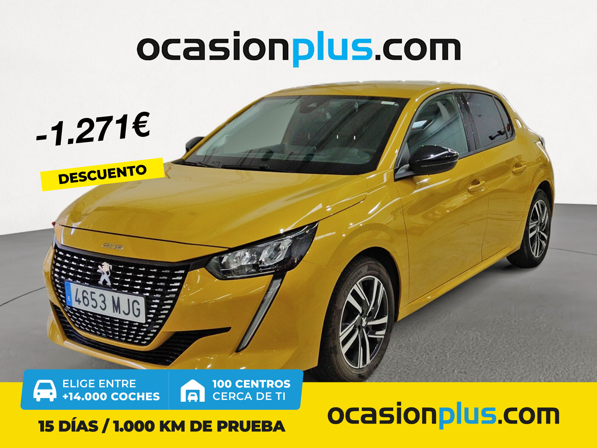 PEUGEOT 208 (PureTech 100 Allure 75 kW (100 CV)) en Madrid