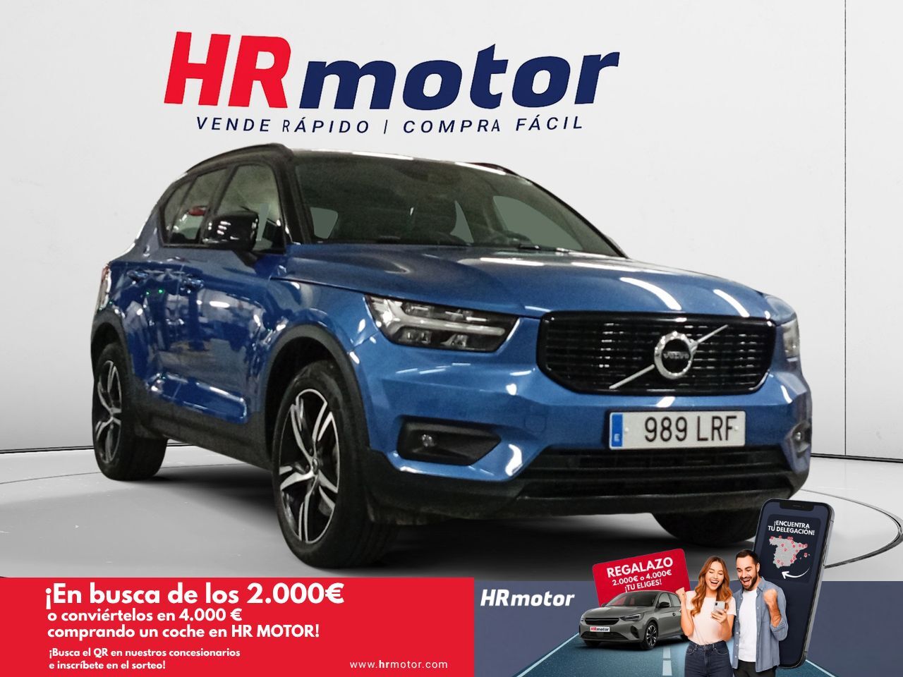 VOLVO XC40 (1.5 T4 Twin Recharge R-Design) en Madrid
