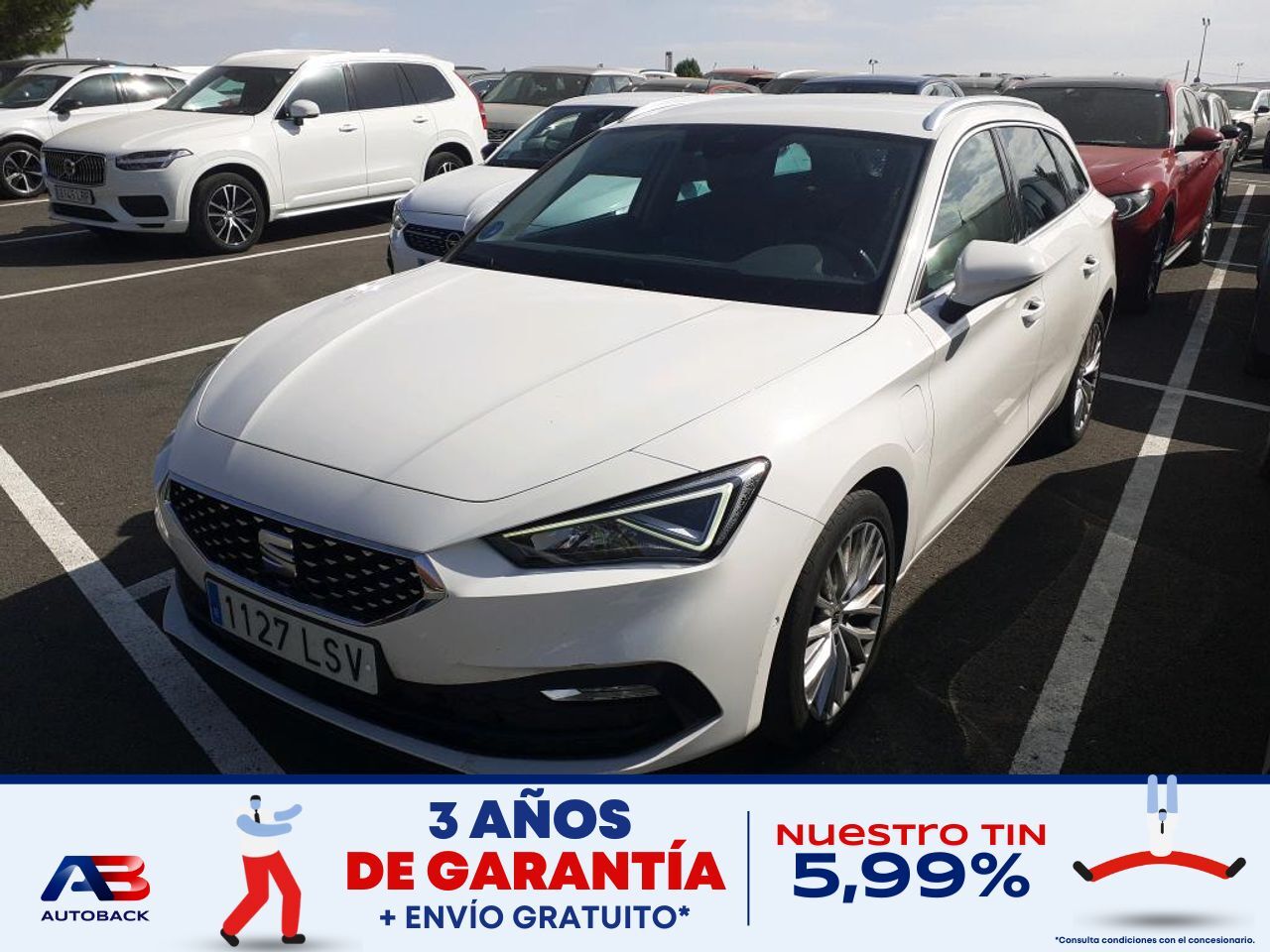 SEAT León (SP 1.4 e-Hybrid DSG S&S Xcellence) en Madrid
