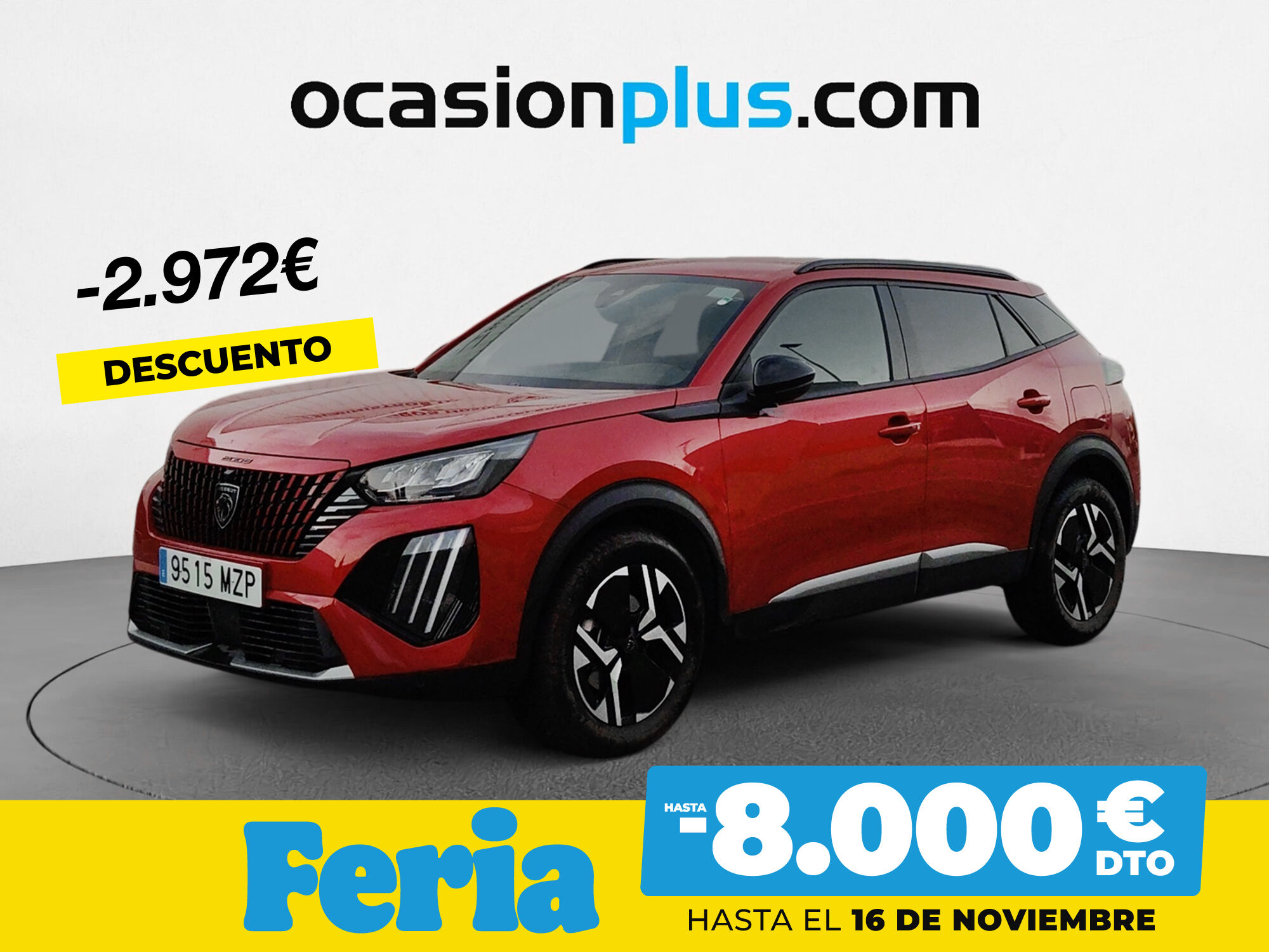PEUGEOT 2008 (Allure Hybrid eDCS6 100 kW (136 CV)) en Madrid