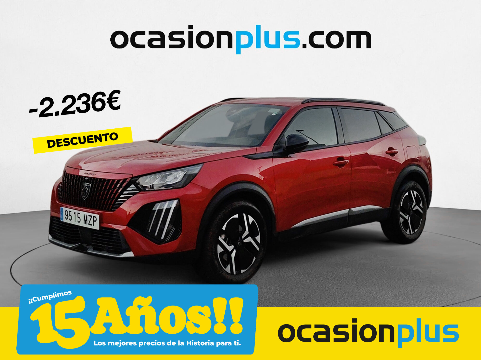 PEUGEOT 2008 (Allure Hybrid eDCS6 100 kW (136 CV)) en Madrid