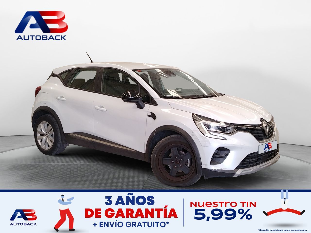 RENAULT Captur (Intens TCe 74kW (100CV) GLP) en Madrid