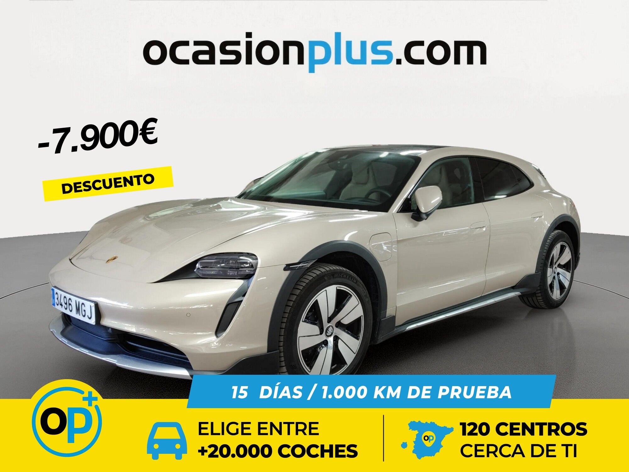 PORSCHE Taycan (4 Cross Turismo 350 kW (476 CV)) en Madrid