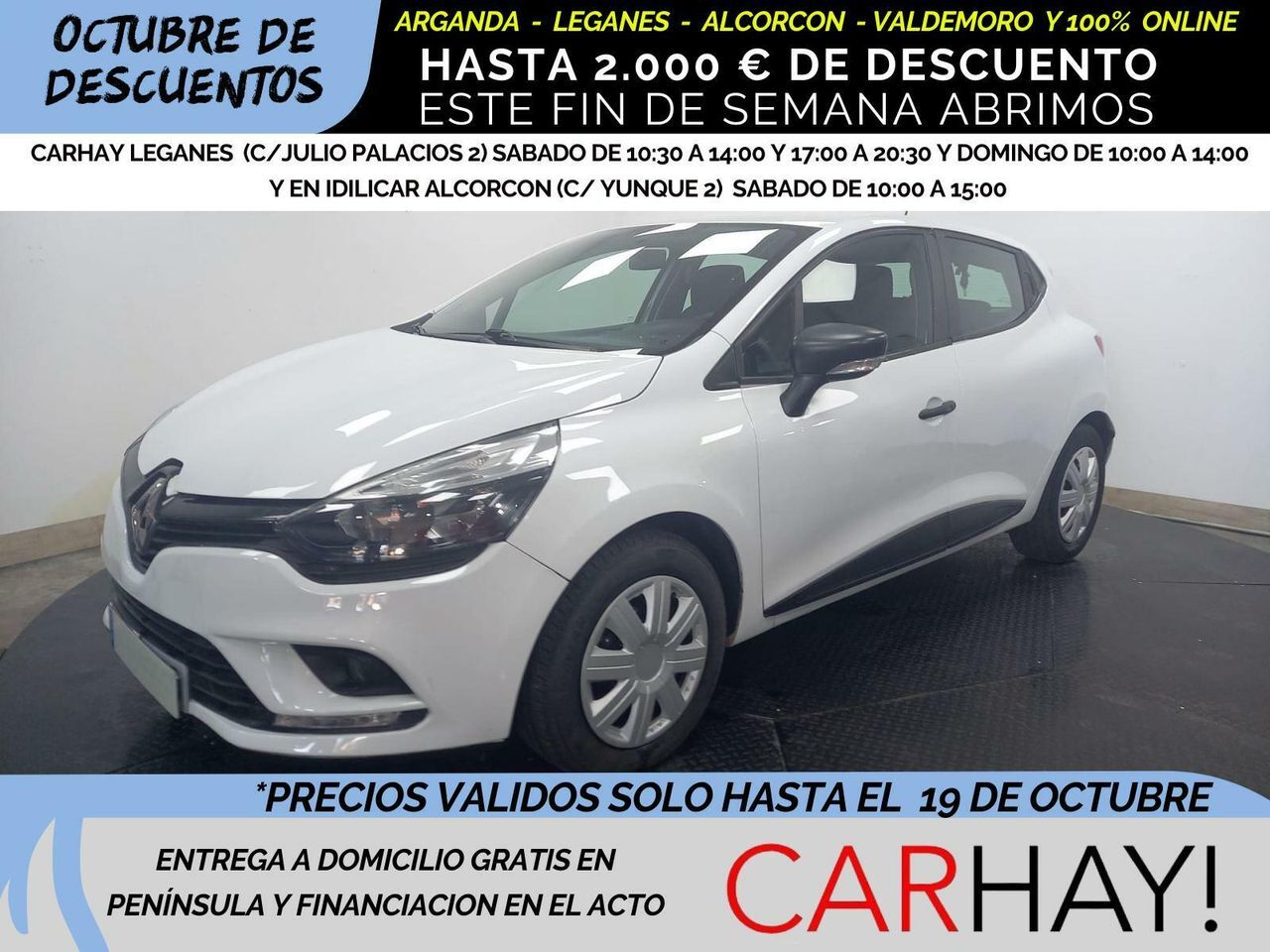 RENAULT Clio (Business Energy TCe 66kW (90CV) GLP) en Madrid