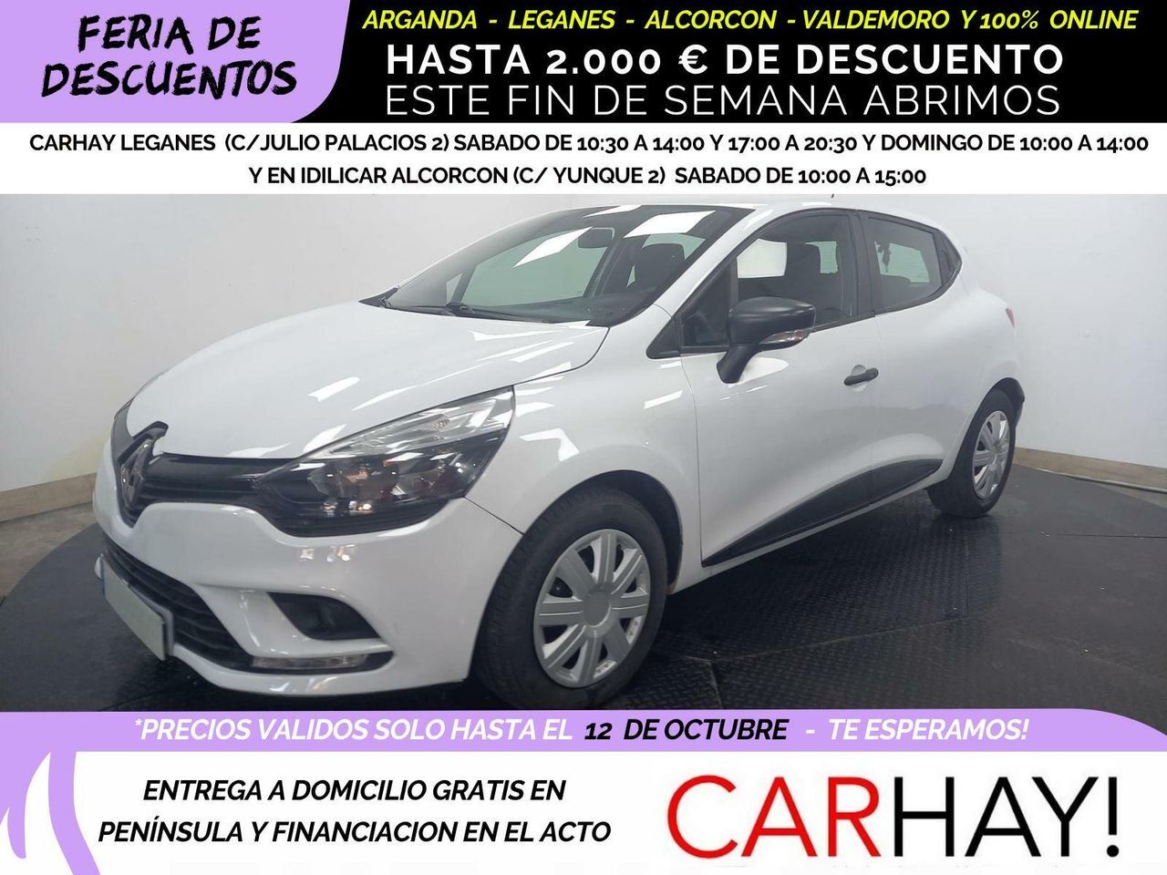 RENAULT Clio (Business Energy TCe 66kW (90CV) GLP) en Madrid