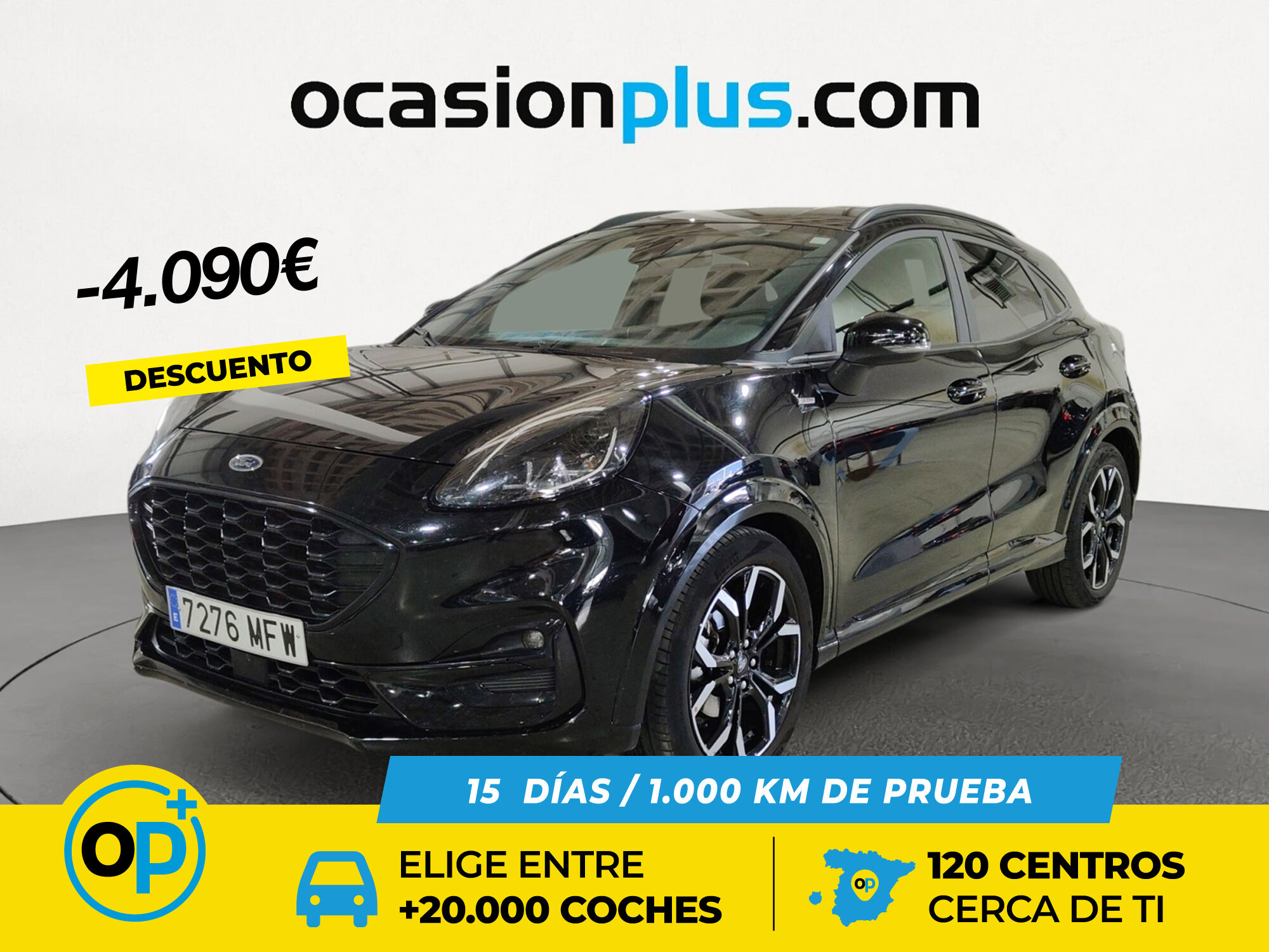 FORD Puma (1.0 EcoBoost MHEV ST-Line X Auto 92 kW (125 CV)) en Madrid