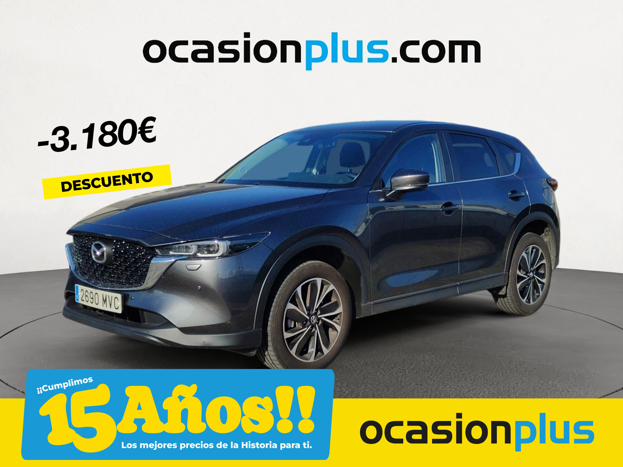 MAZDA CX-5 (2.0 MHEV Center-Line Plus AT 121 kW (165 CV)) en Madrid