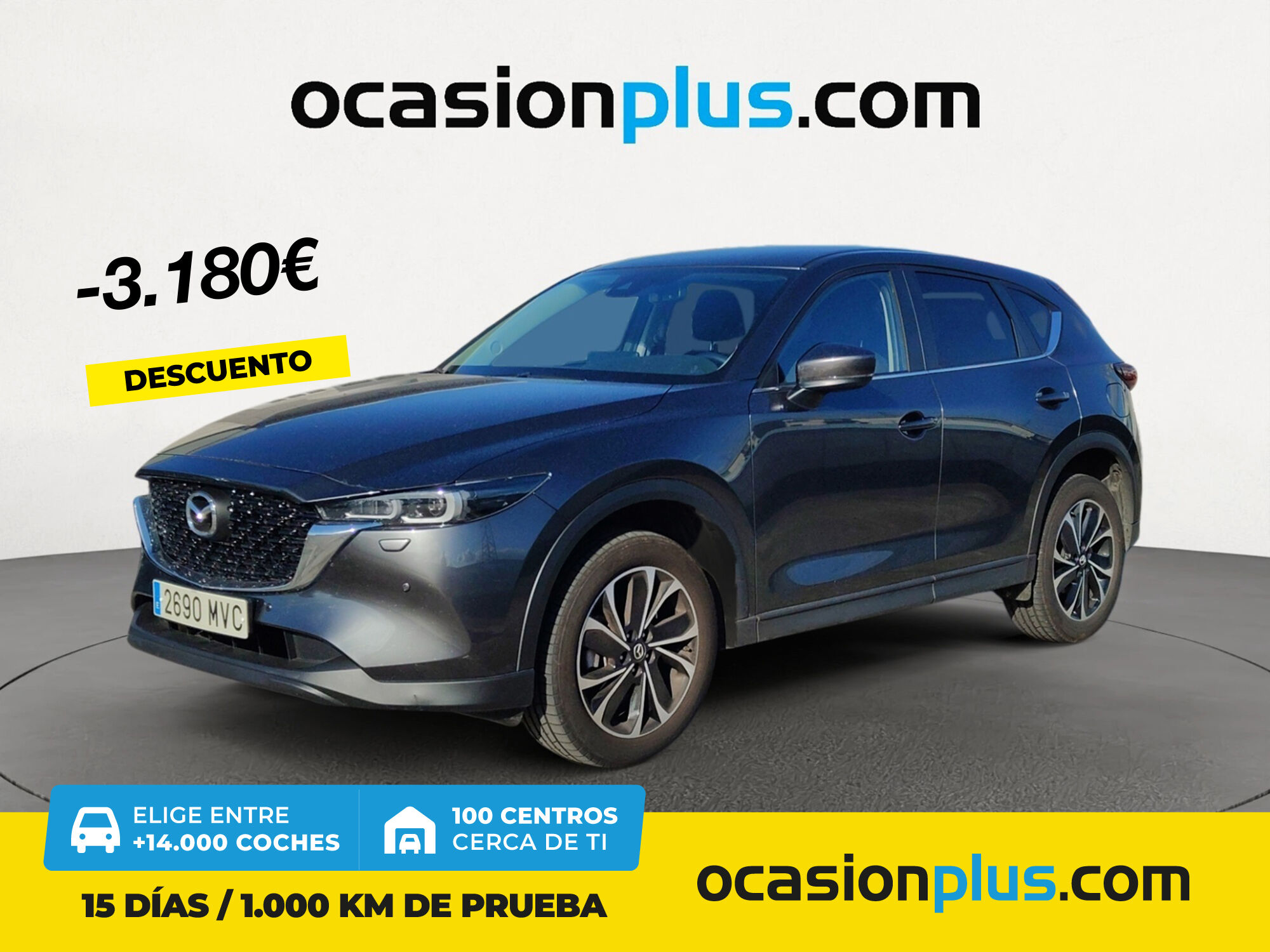 MAZDA CX-5 (2.0 MHEV Center-Line Plus AT 121 kW (165 CV)) en Madrid