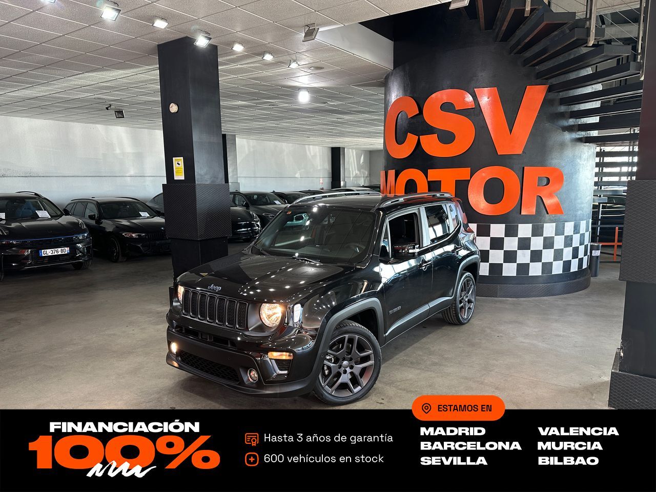 JEEP Renegade (S 1.3 PHEV 177kW (240CV) AT AWD) en Madrid