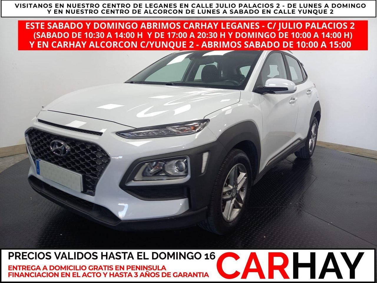 HYUNDAI Kona (1.0 T-GDI TWIST GPF (EU6D-TEMP)) en Madrid