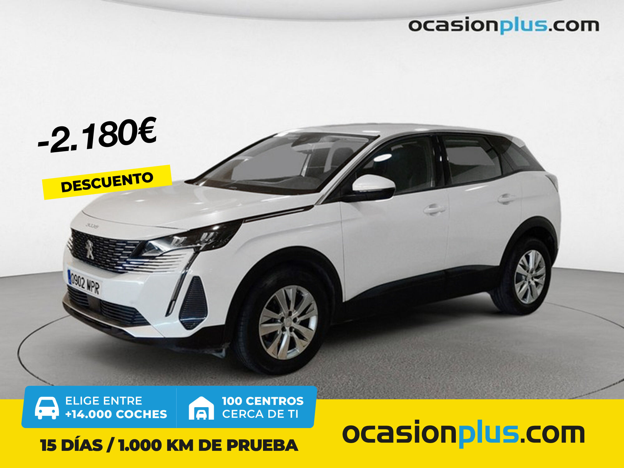 PEUGEOT 3008 (BlueHDi 130 S&S Active Pack EAT8 96 kW (130 CV)) en Madrid