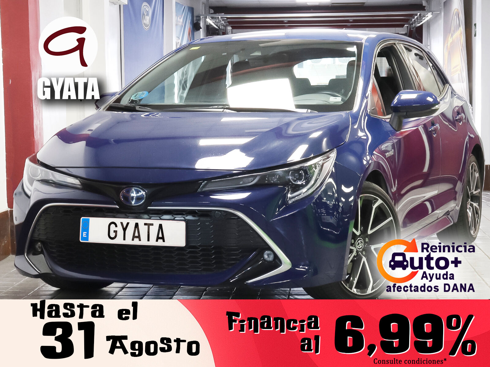 TOYOTA Corolla (180H Advance E-CVT 132 kW (180 CV)) en Madrid