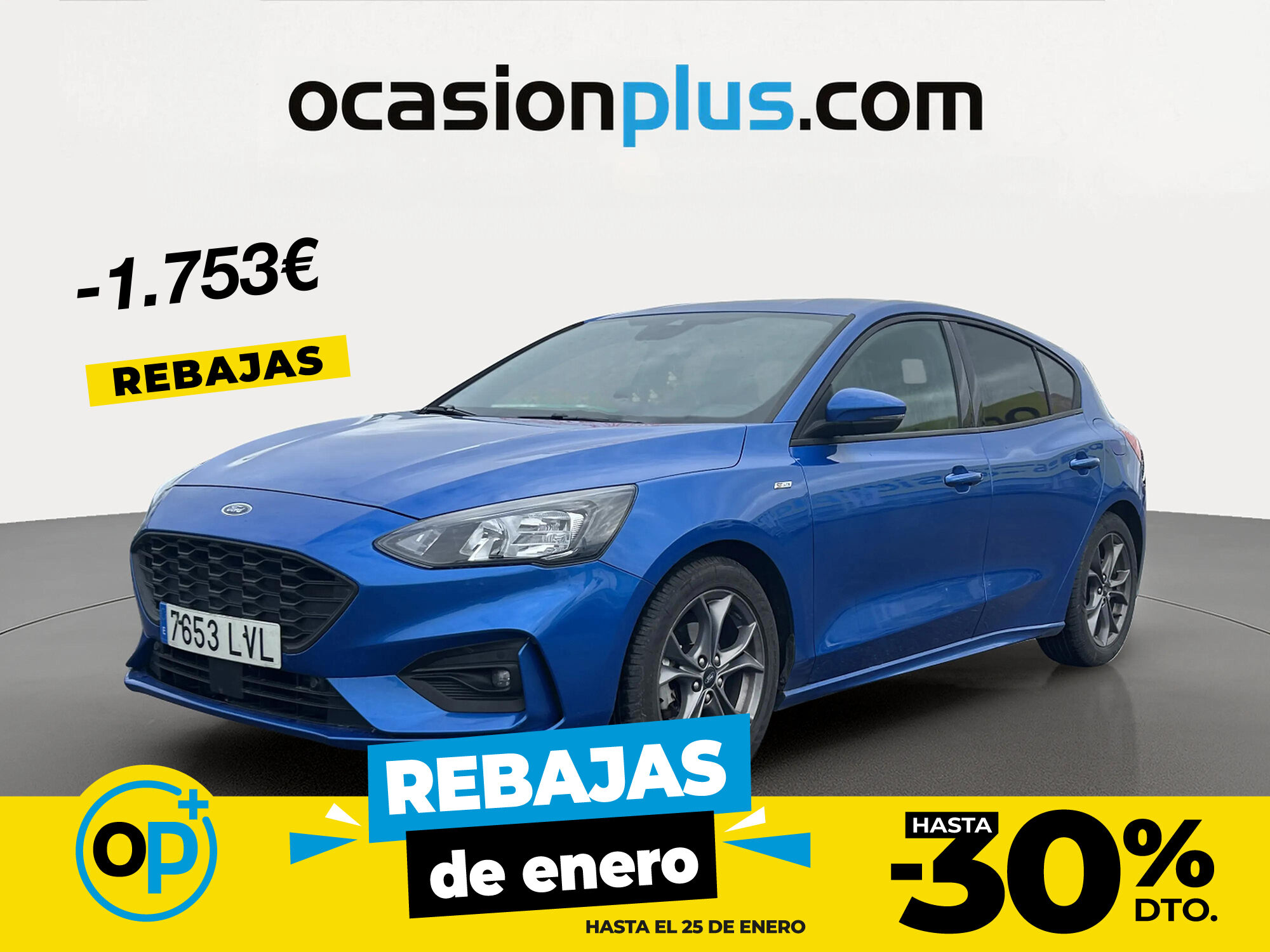 FORD Focus (1.0 Ecoboost MHEV ST-Line 92 kW (125 CV)) en Madrid