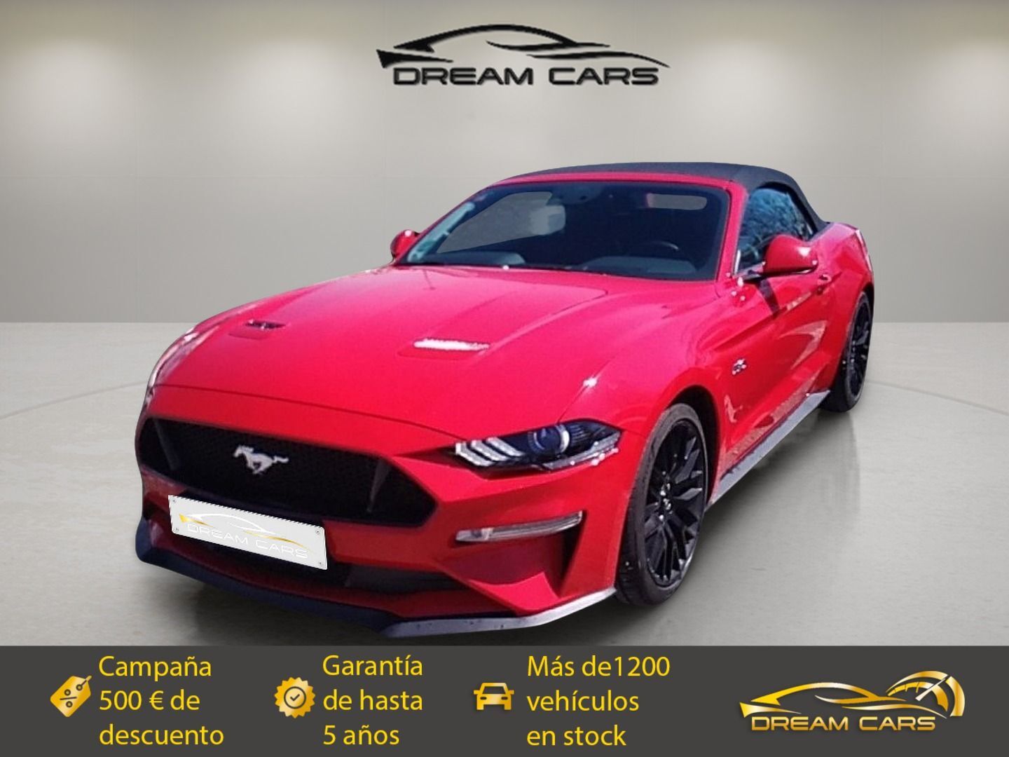 Foto del FORD Mustang Convertible 5.0 Ti-VCT GT Aut.