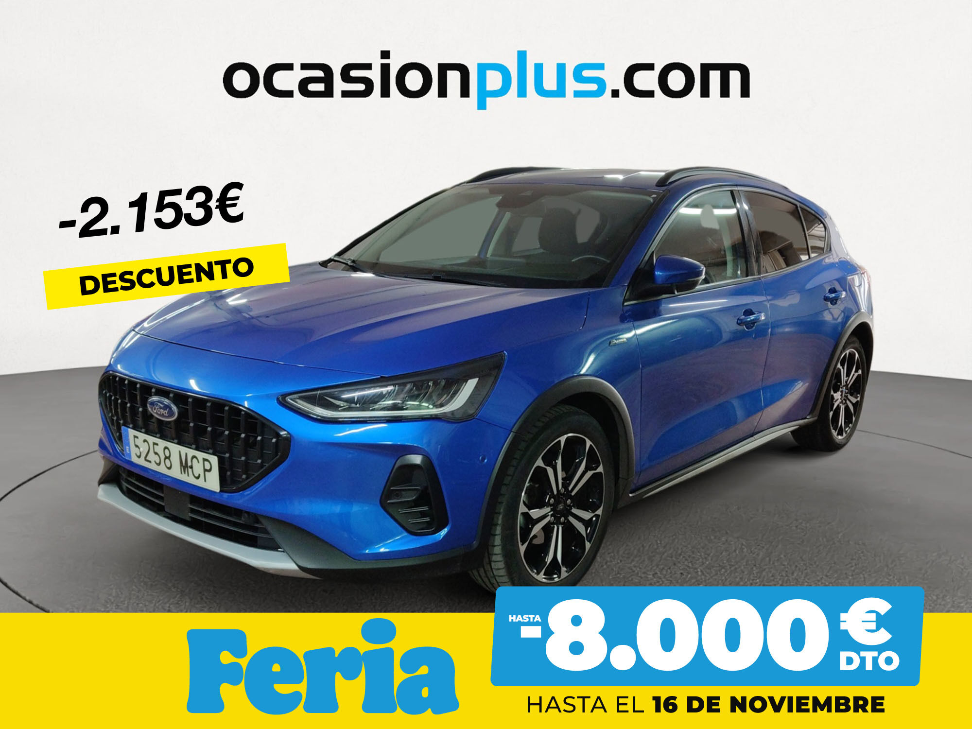 FORD Focus (1.0 Ecoboost MHEV Active X 114 kW (155 CV)) en Madrid