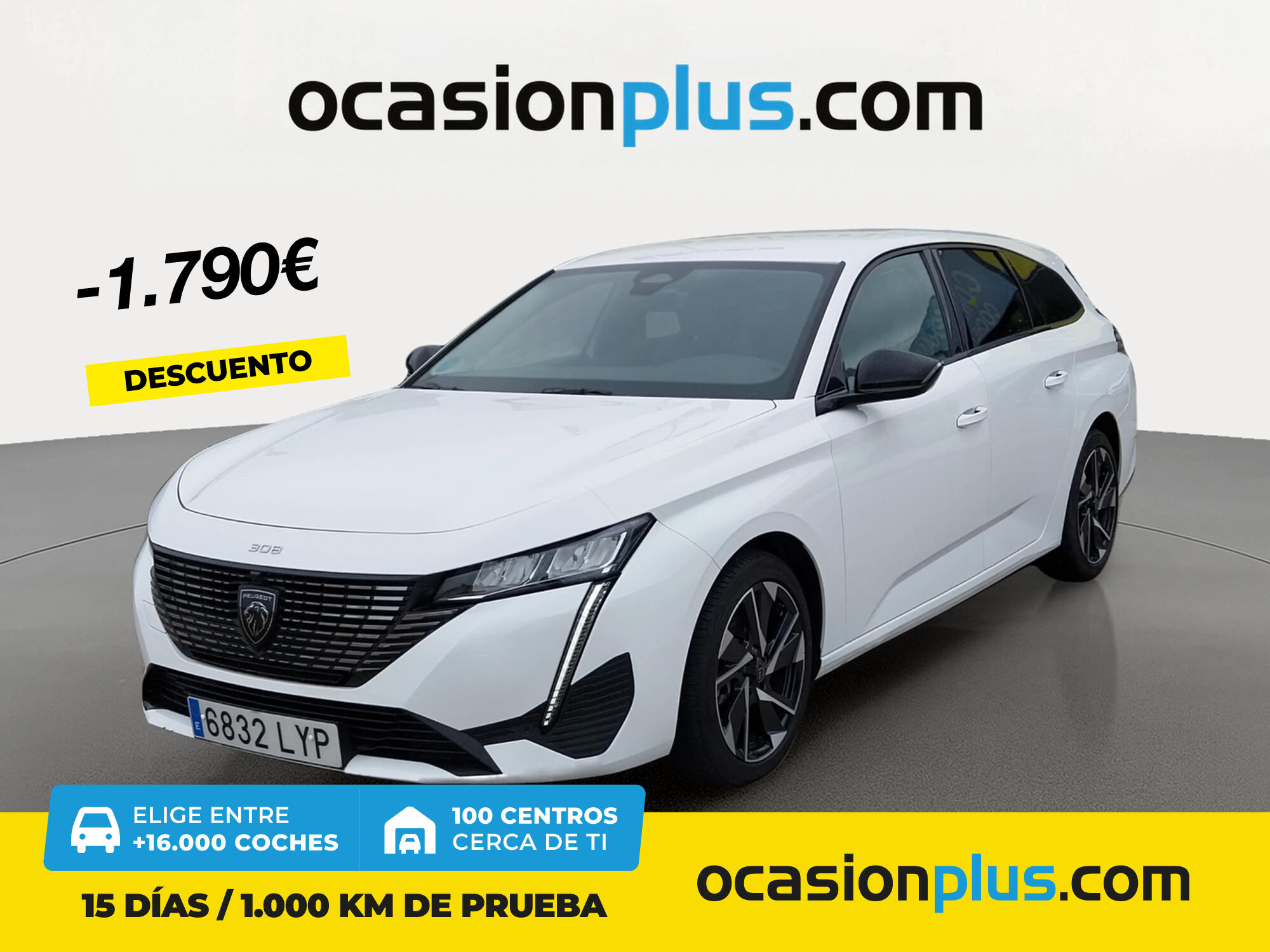 PEUGEOT 308 (BlueHDi 130 S&S Allure Pack 96 kW (130 CV)) en Madrid